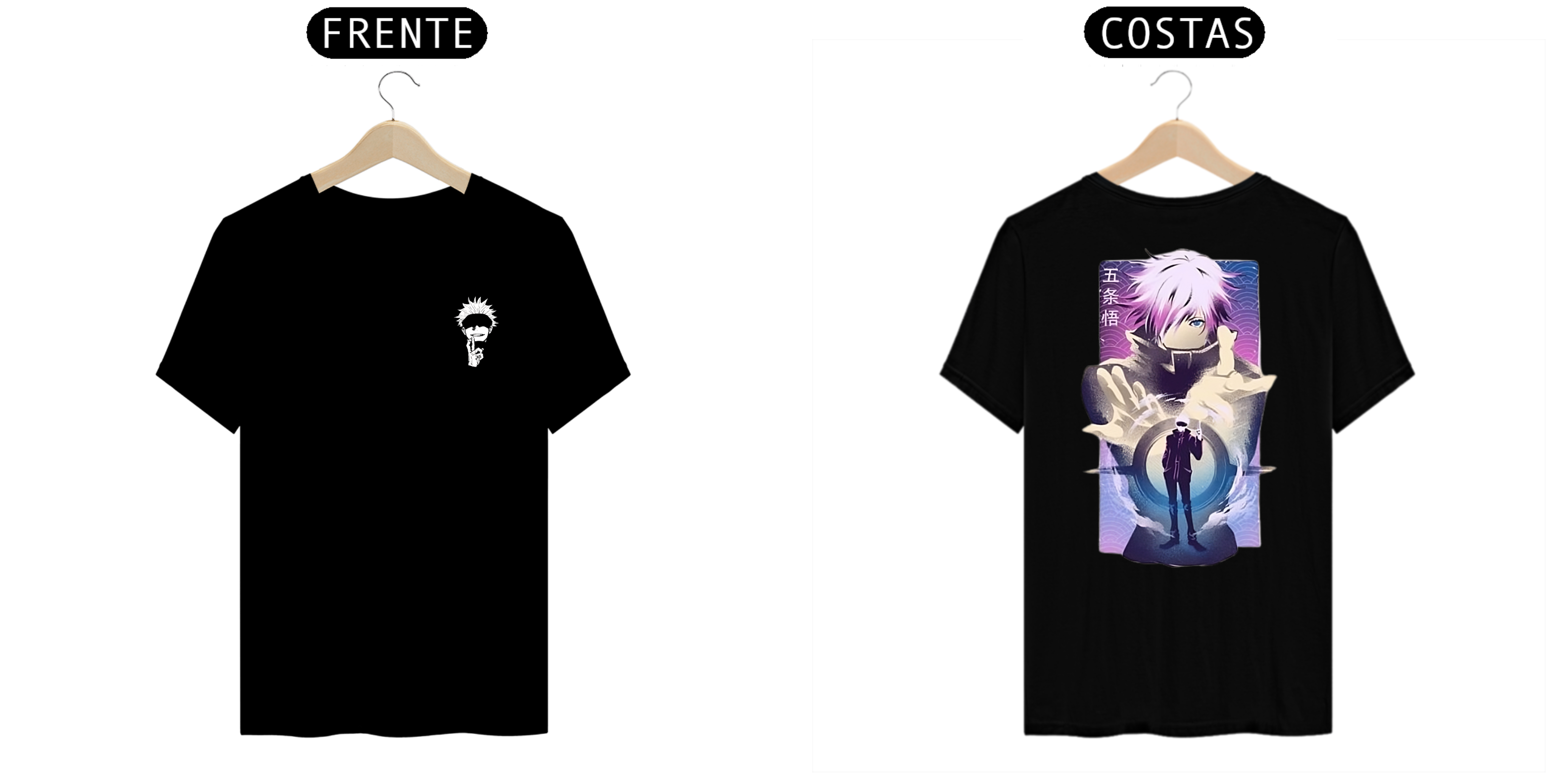 Nome do produto: Camisa Gojo Satoru 