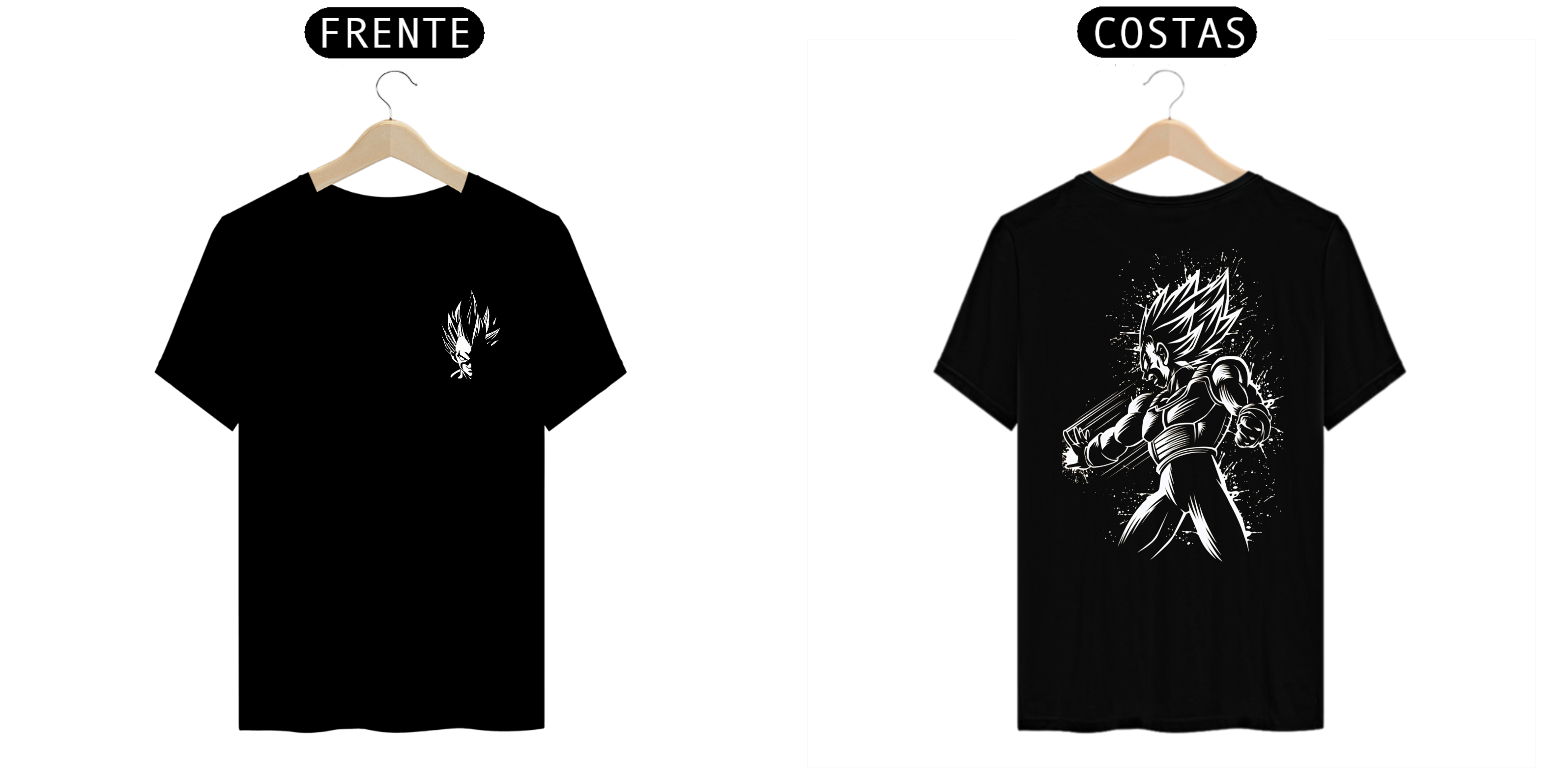 Nome do produto: Camisa Vegeta 