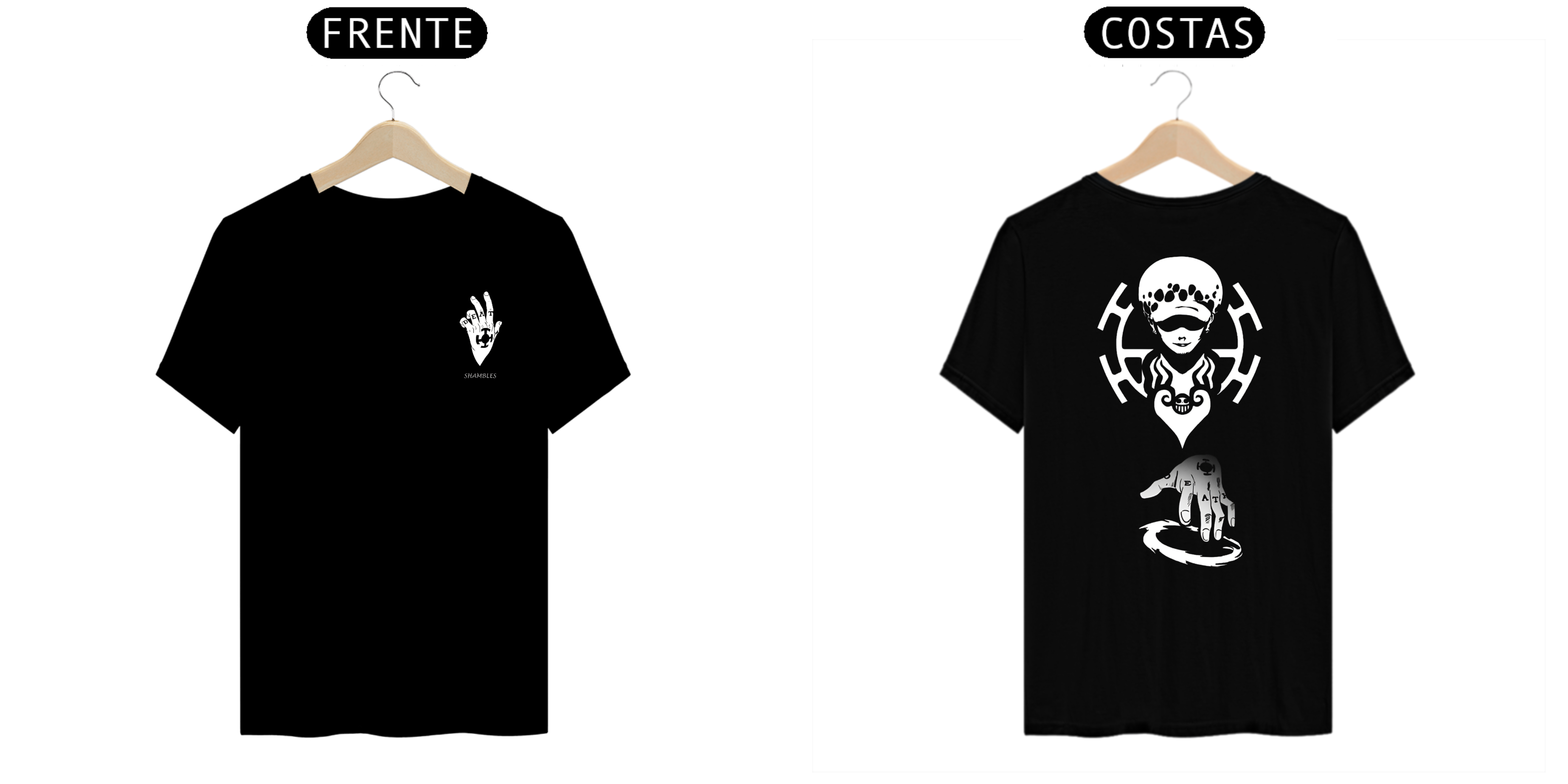 Nome do produto: Camisa Tralfagar Law