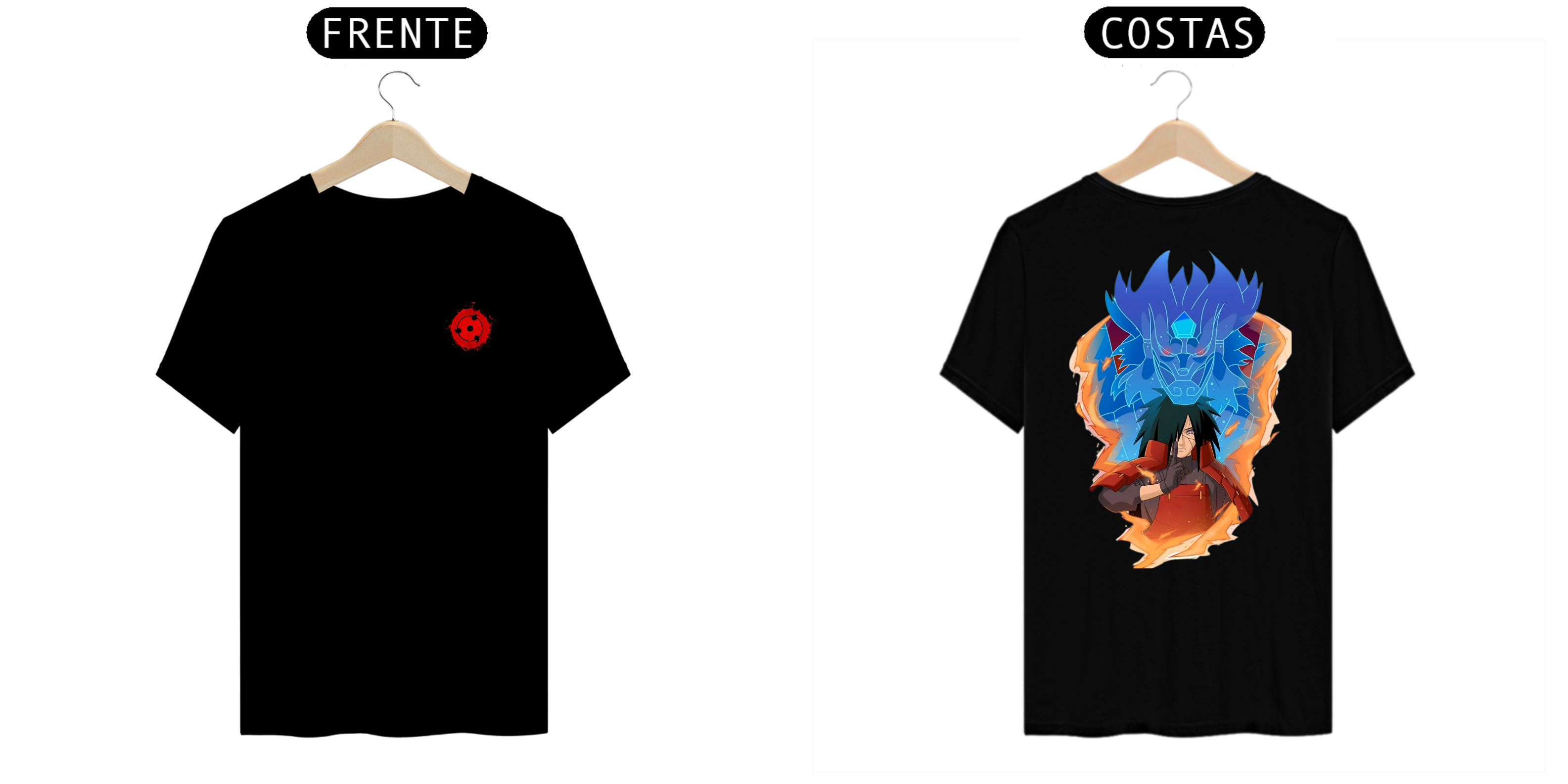 Nome do produto: Camisa Madara Uchiha