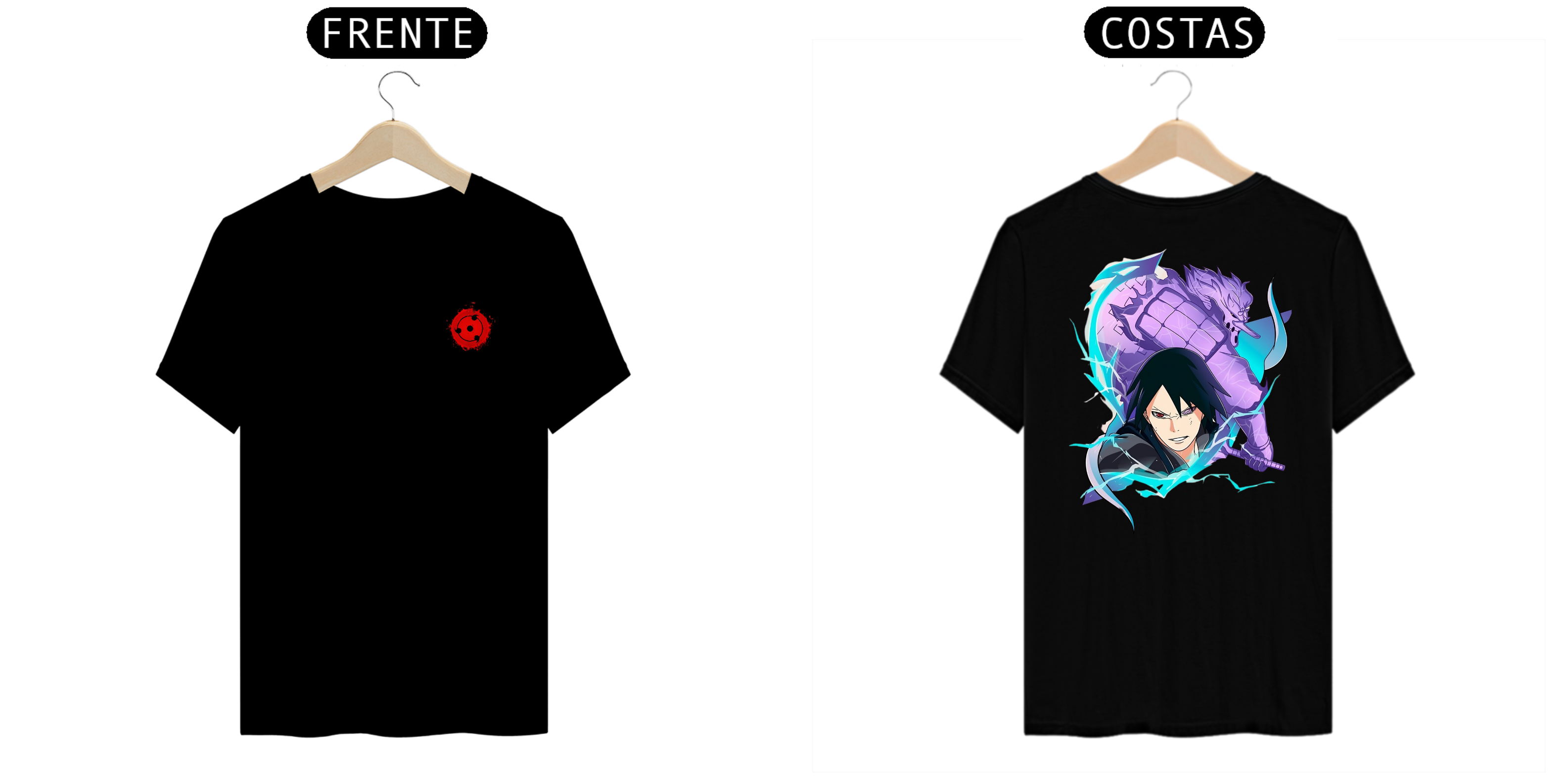 Nome do produto: Camisa Sasuke Uchiha 