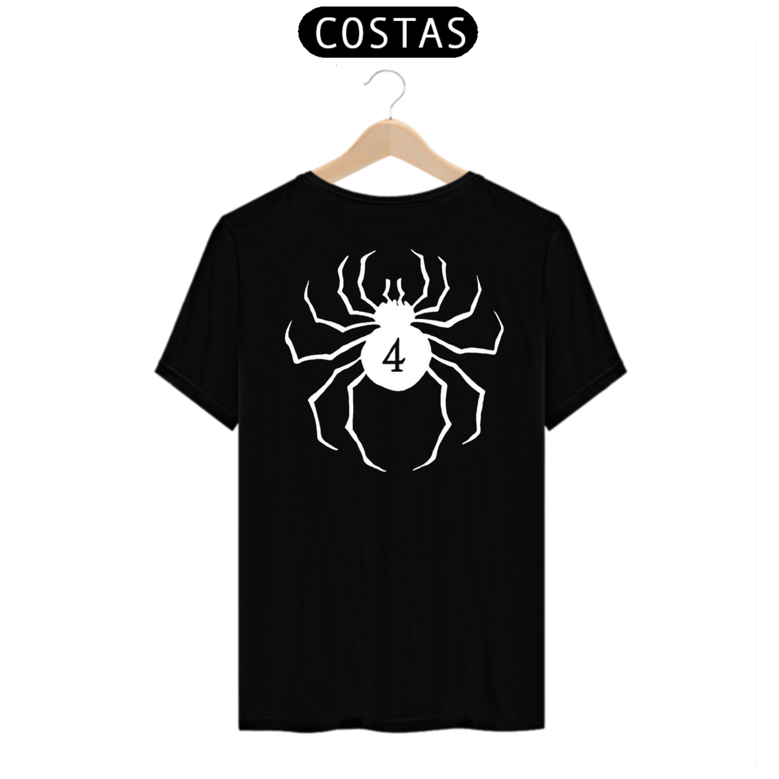 Nome do produto: Camisa símbolo Aranha HxH