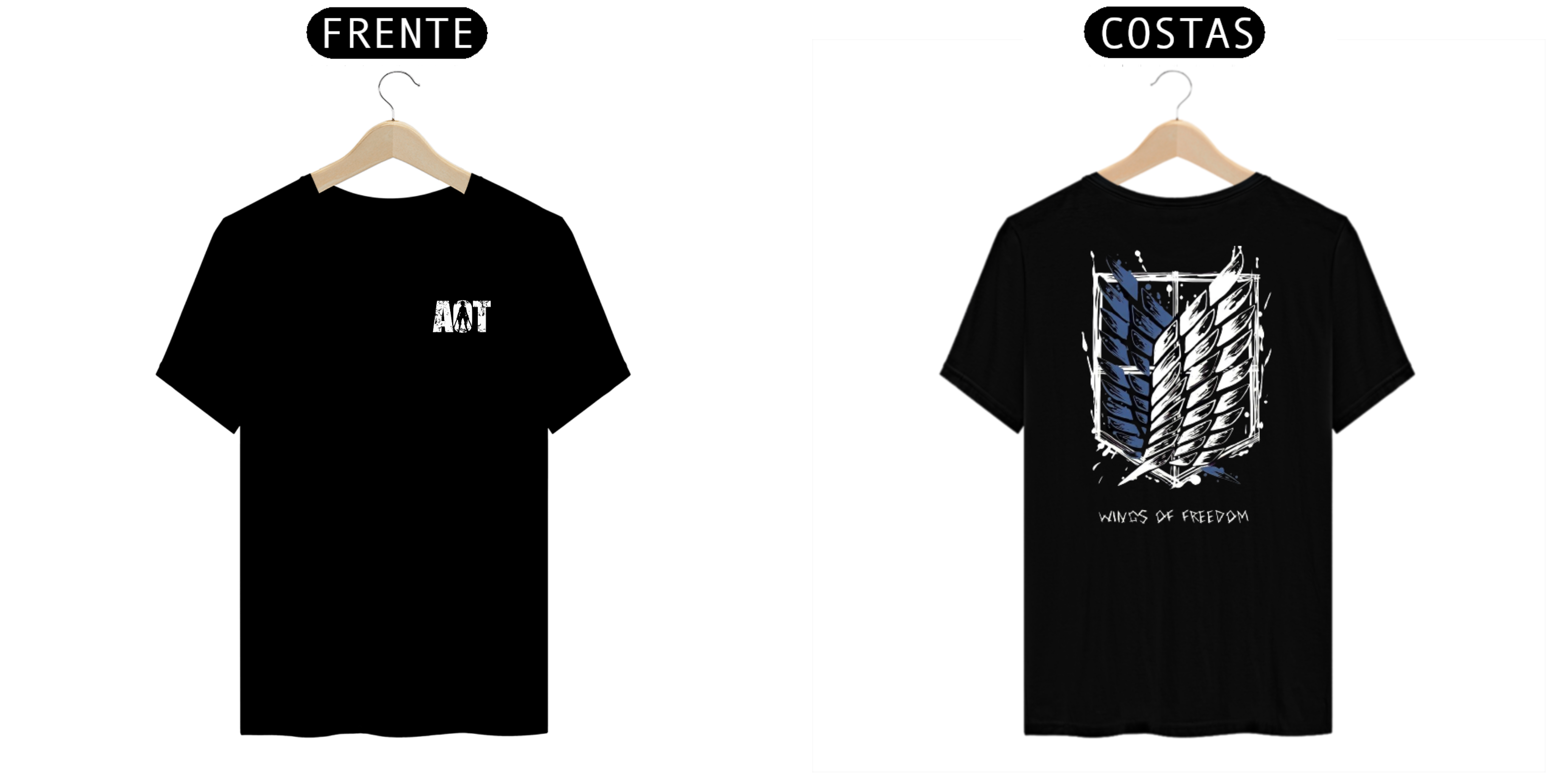 Nome do produto: Camisa AOT