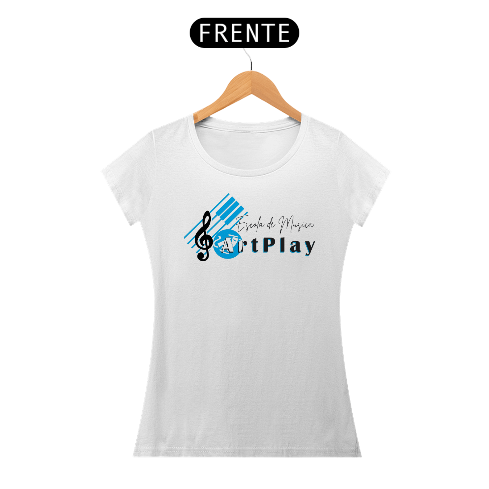 Nome do produto: Baby look branca