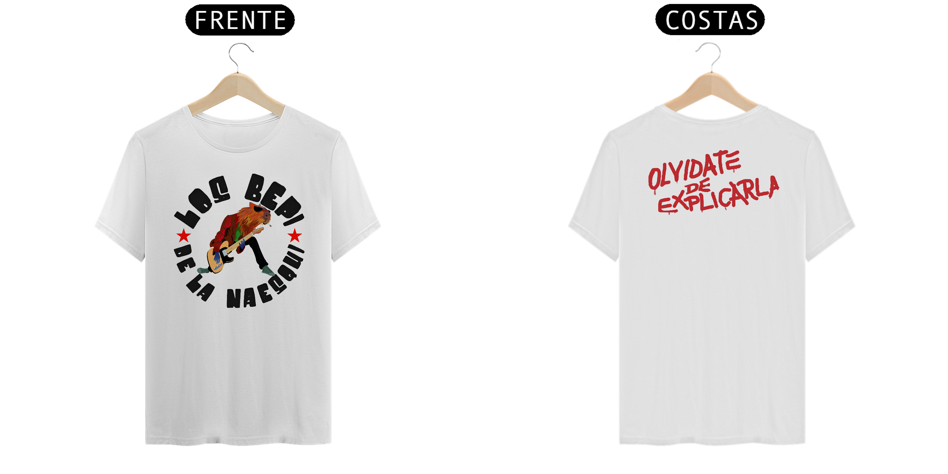 Los Bepi. Letras Negras. Moreno