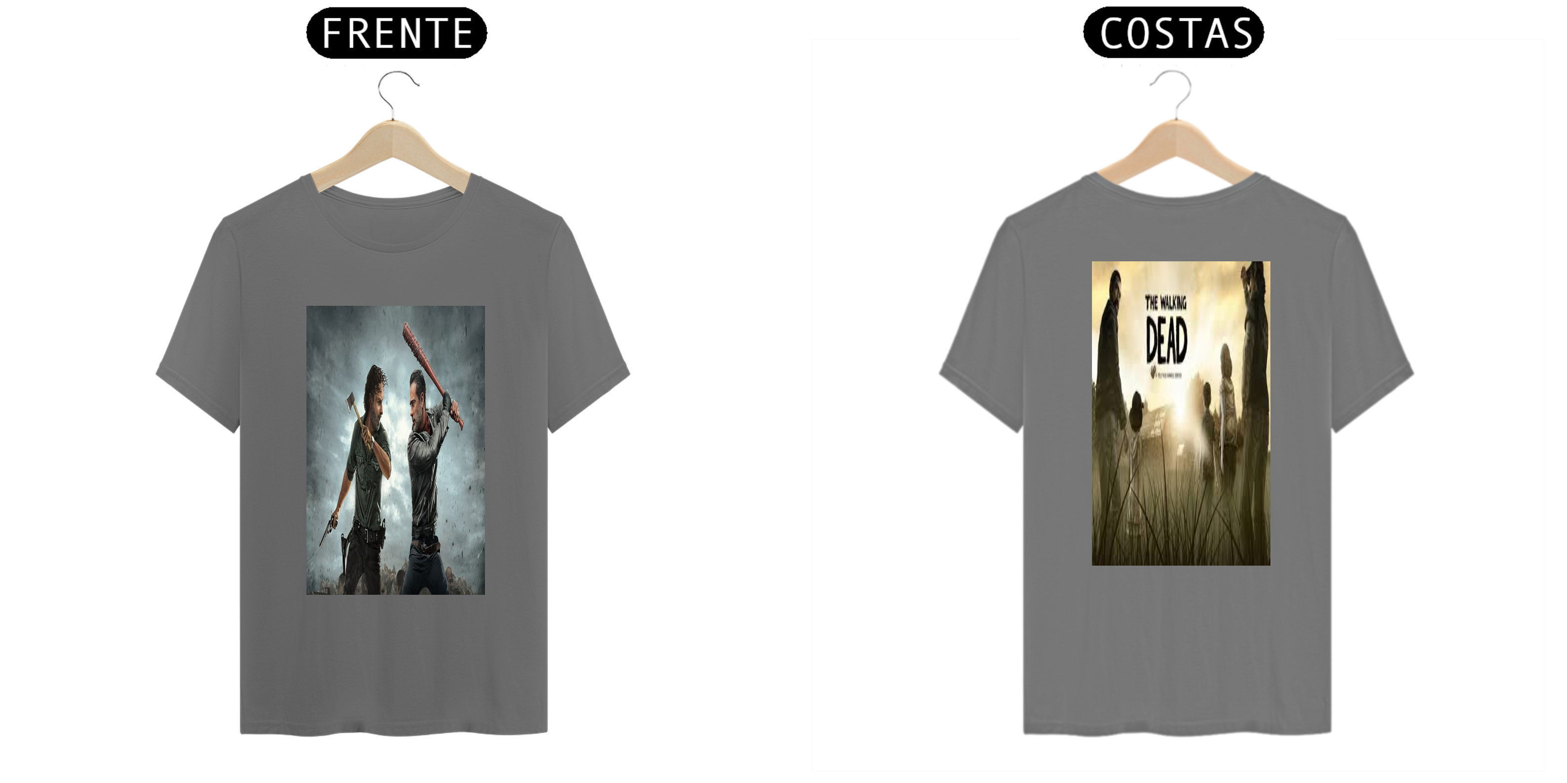 Nome do produto: Camiseta the walking dead