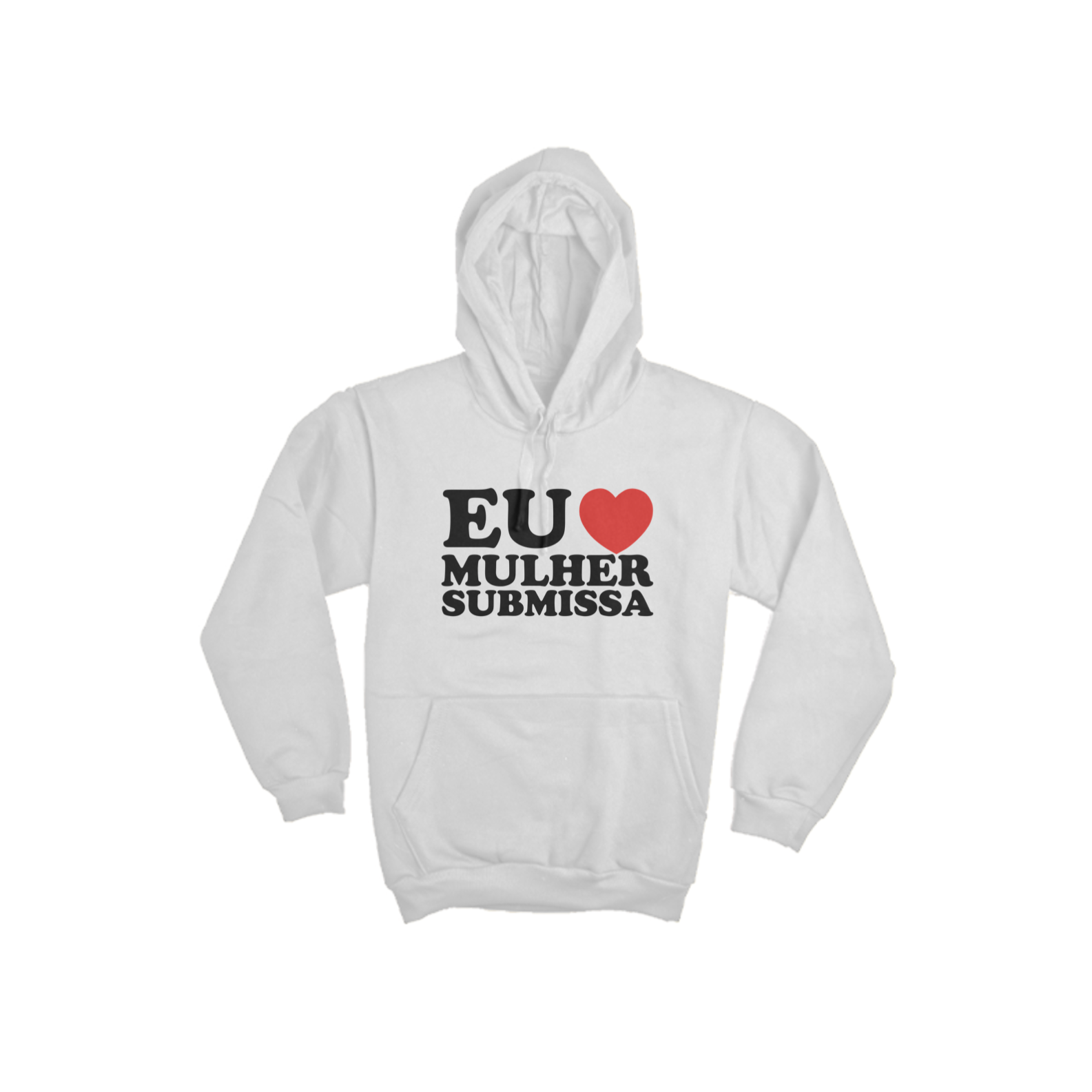 EU AMO MULHER SUB MOLETON CLARO