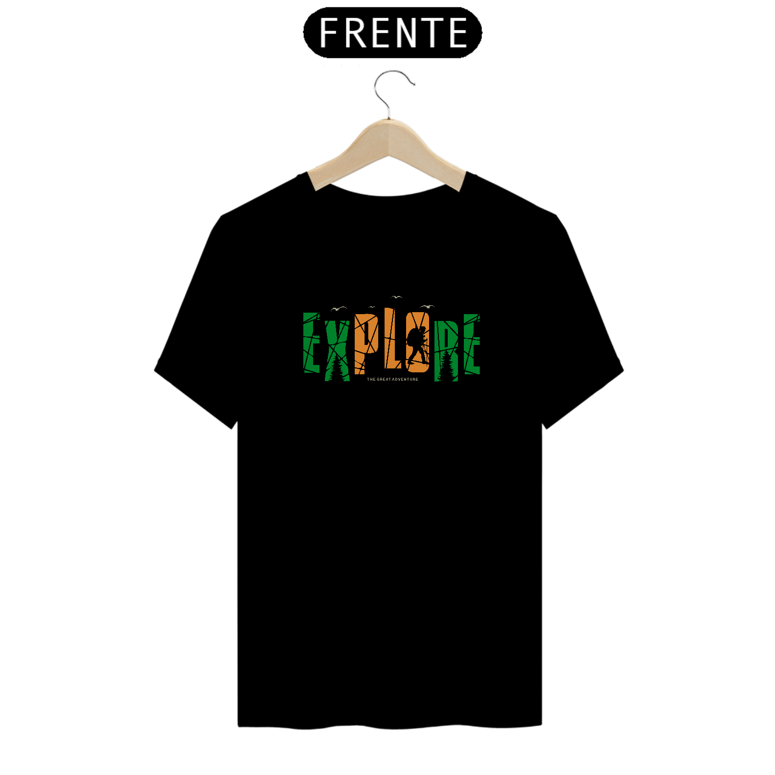 Nome do produto: Camiseta - EXPLORE
