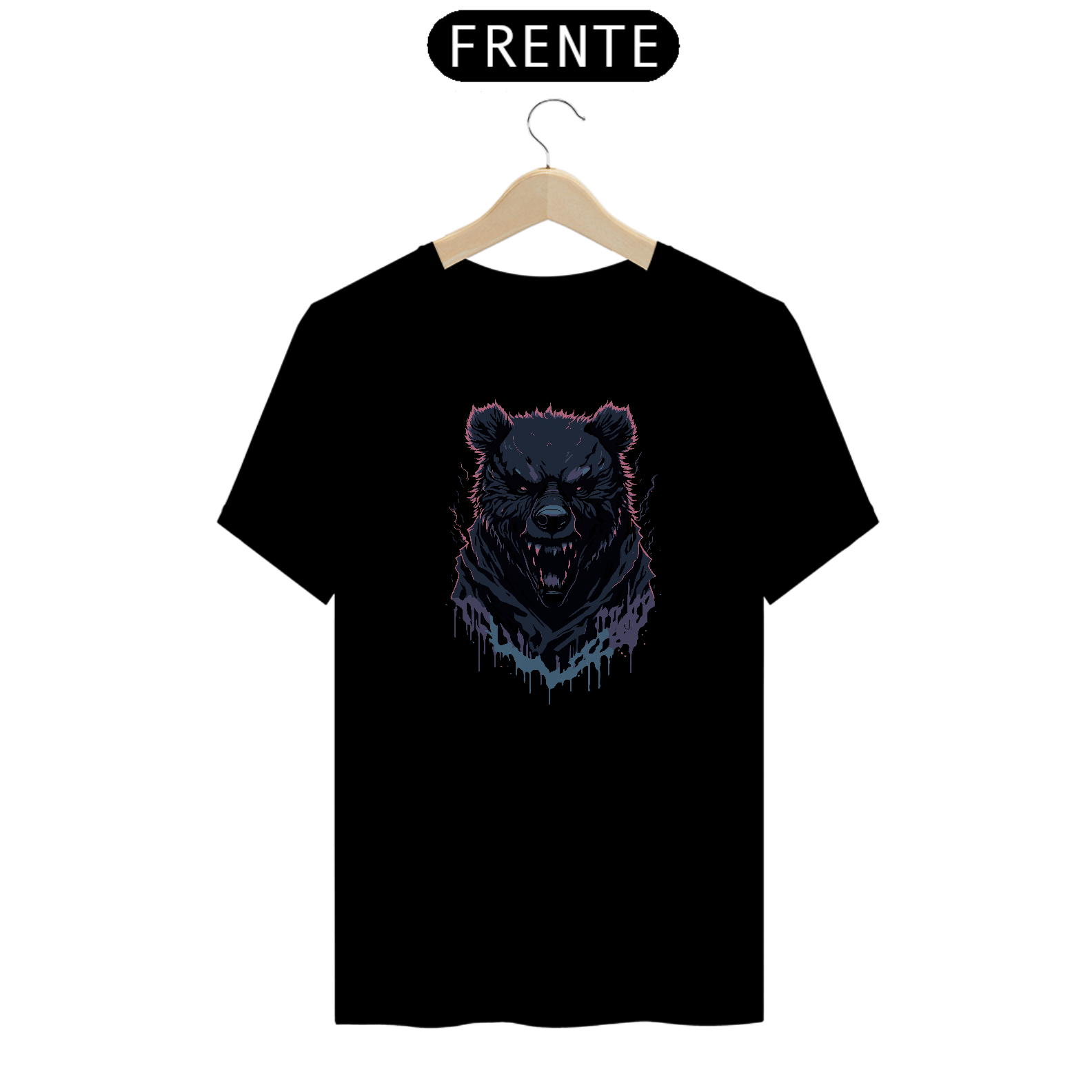 Nome do produto: Camiseta - Lobo feroz