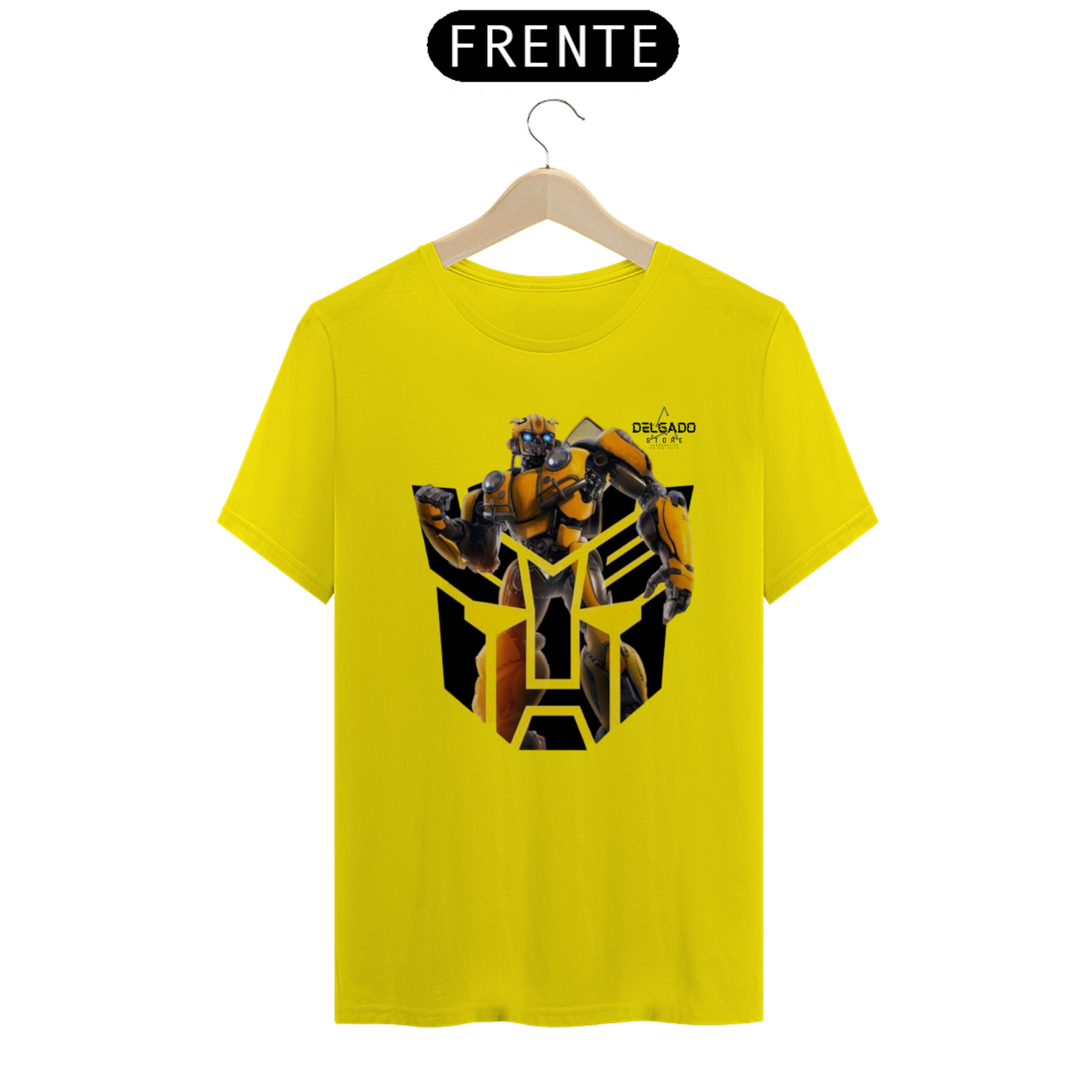 Nome do produto: CAMISA MASCULINA BUMBLEBEE AUTOBOTS BETA 