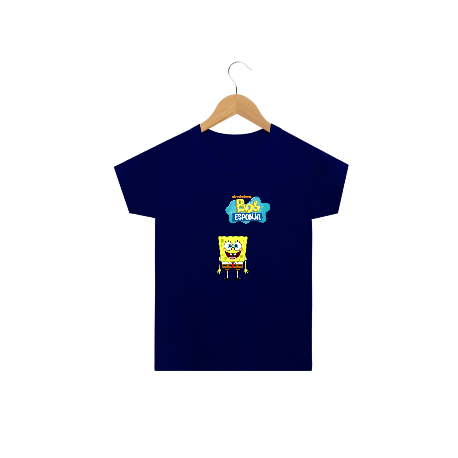 Nome do produto: CAMISA INFANTIL BOB ESPONJA (2 A 8)
