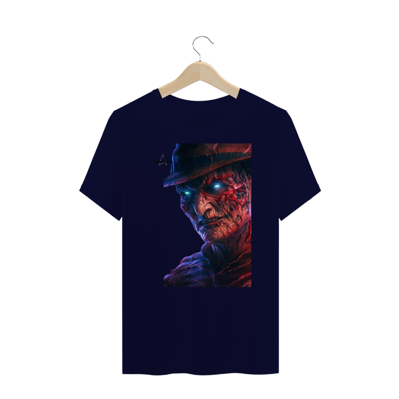 Nome do produto: CAMISA MASCULINA FREDDY  KRUEGER E DELGADO STORE 