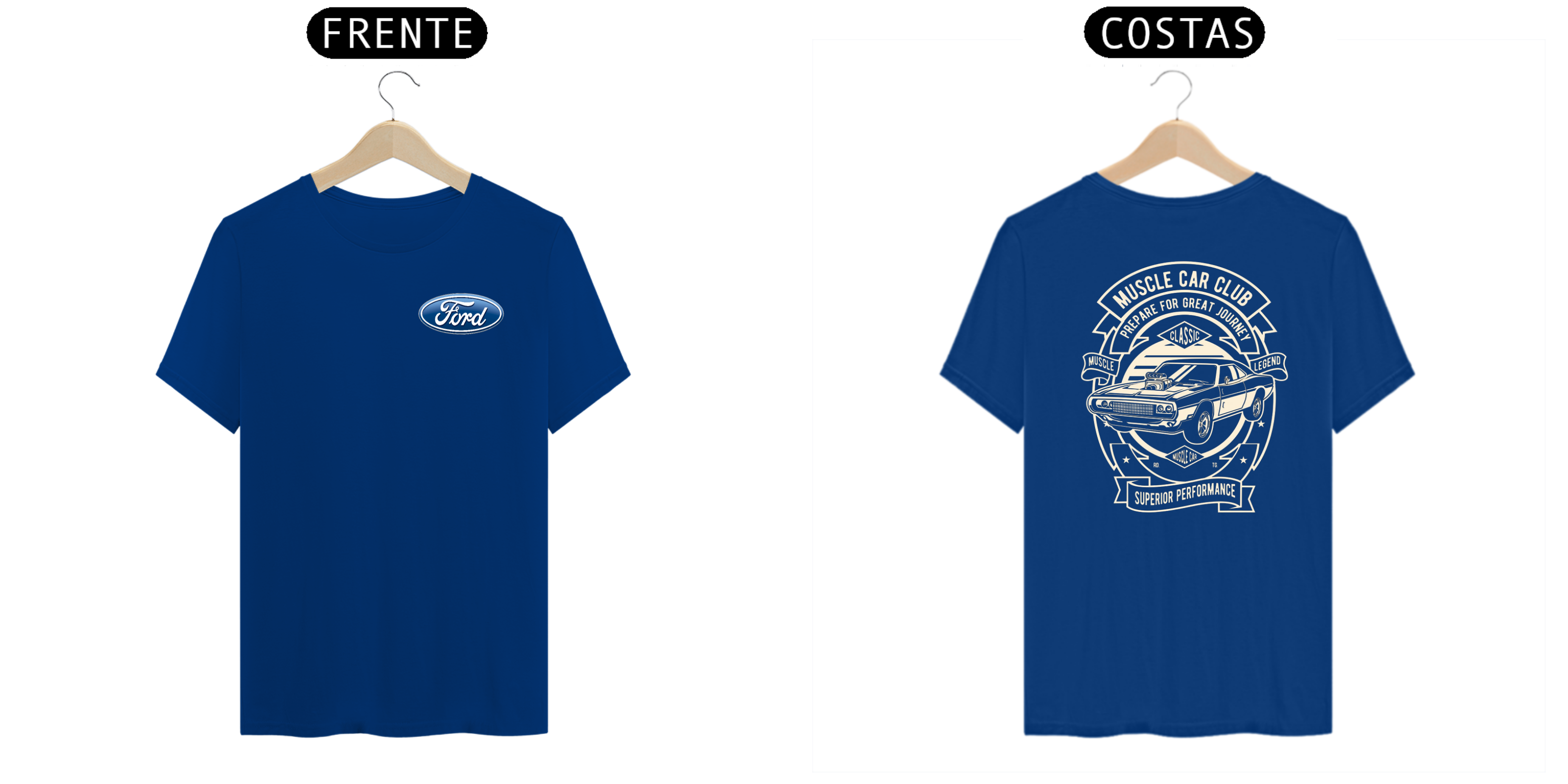 Nome do produto: CAMISA PERSONALIZADA FORD SUPERIOR 