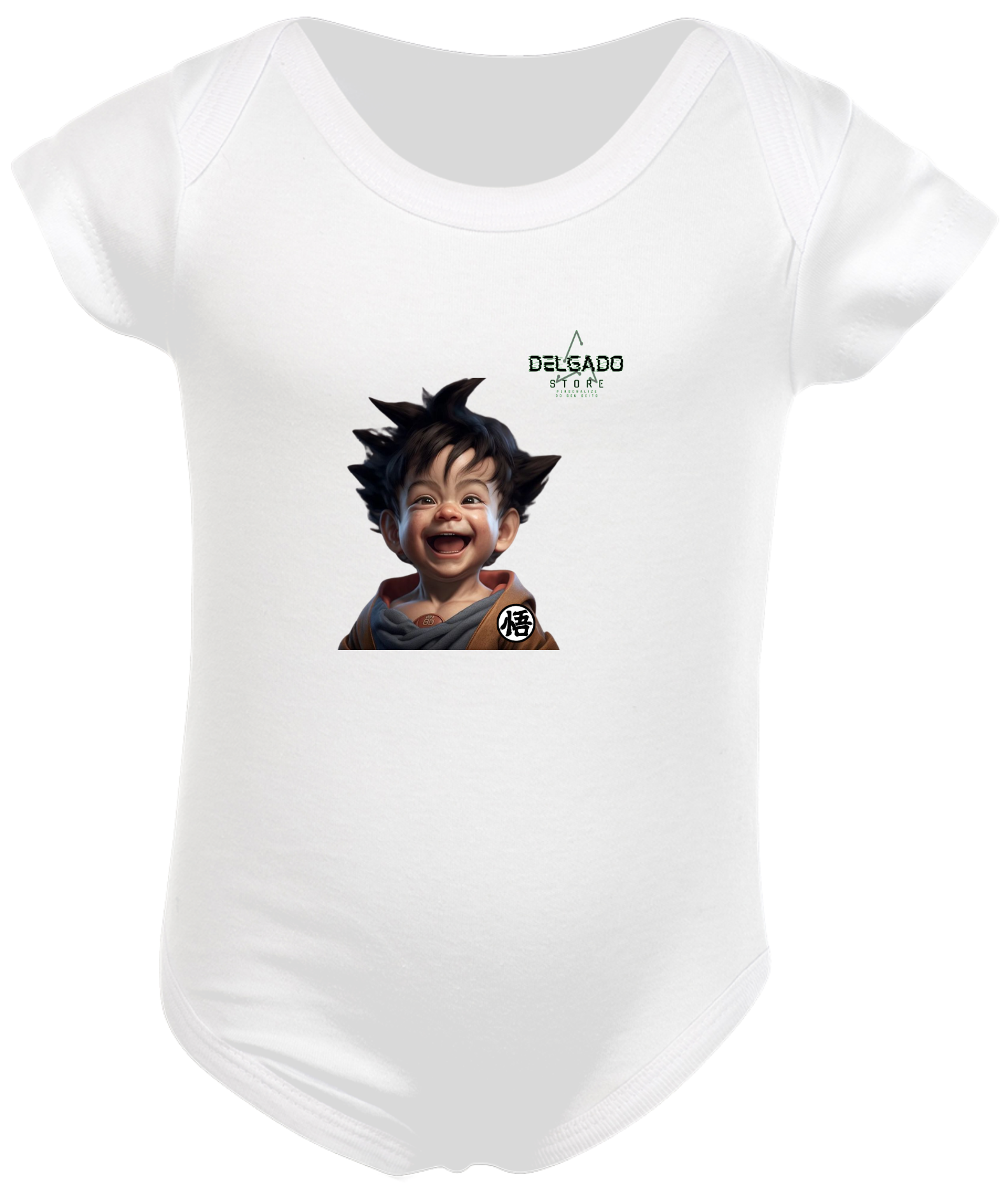 Nome do produto: CAMISA INFANTIL BABY GOKU (2 A 8)