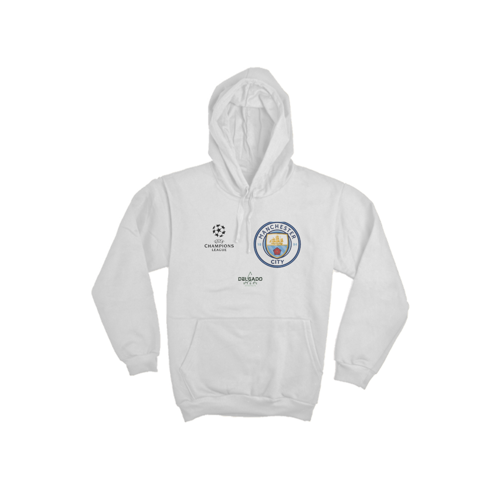 Nome do produto: MOLETOM CANGURU MANCHESTER CITY 