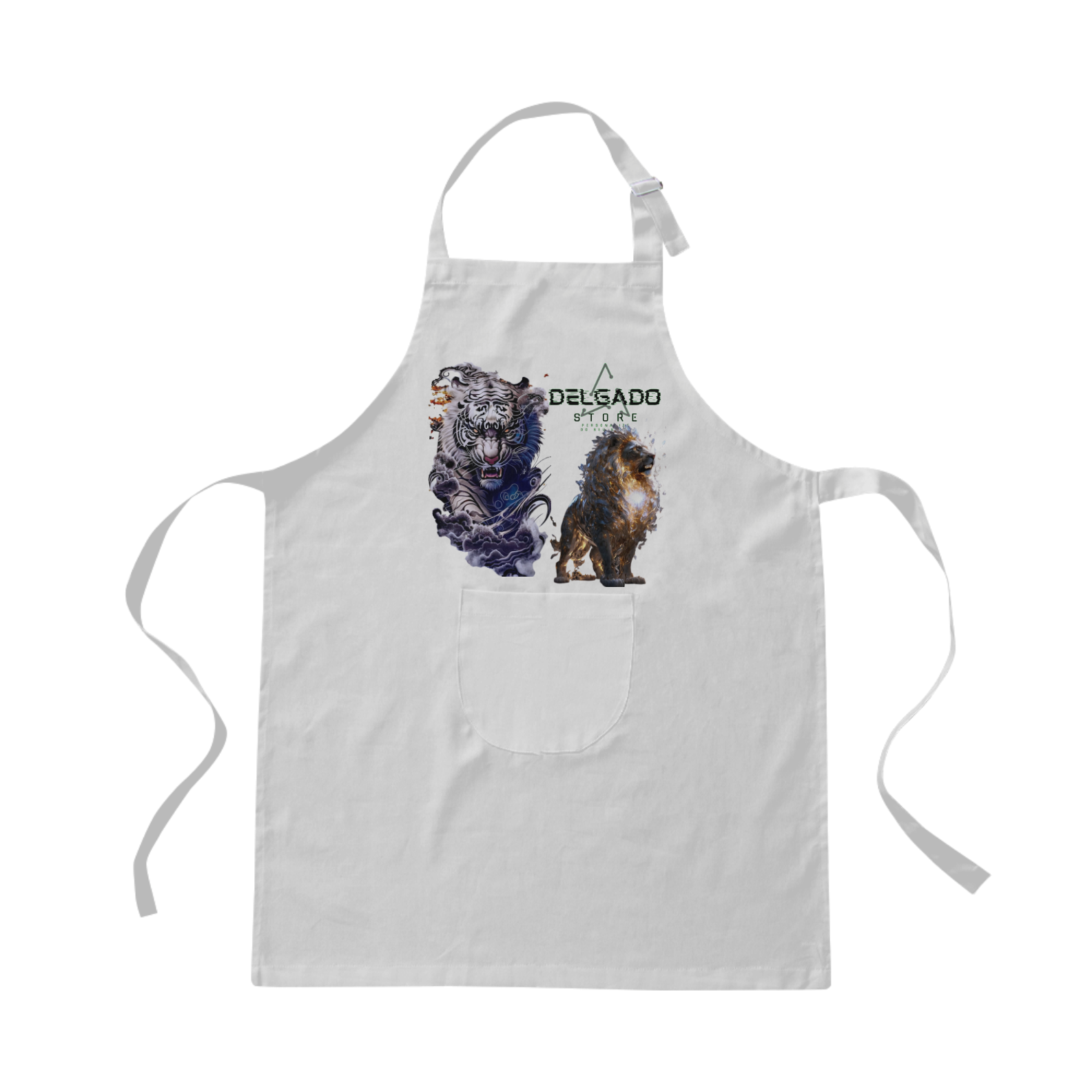 Nome do produto: Avental Tigre e Leão