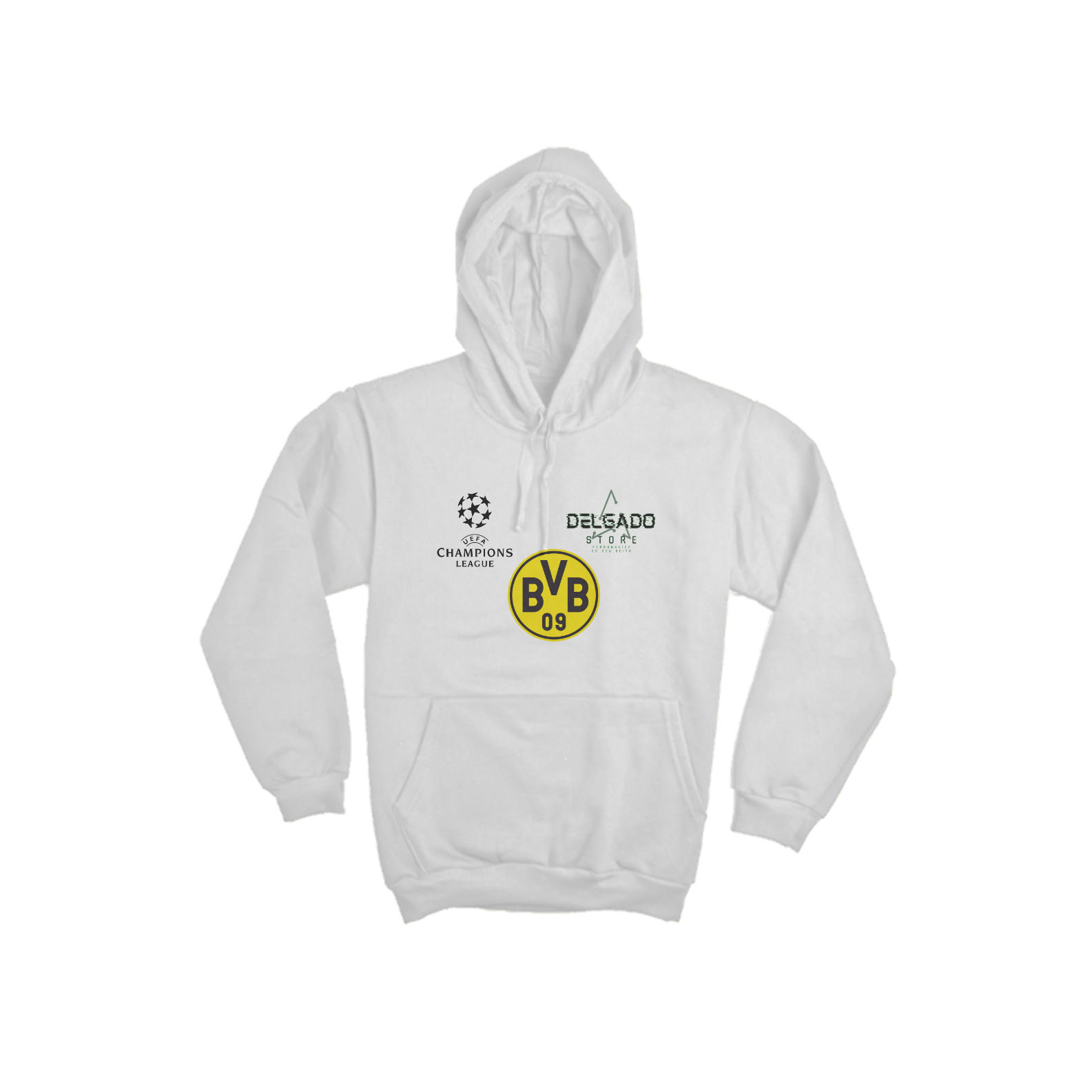 Nome do produto: Moletom Canguru Borucia Dortmund