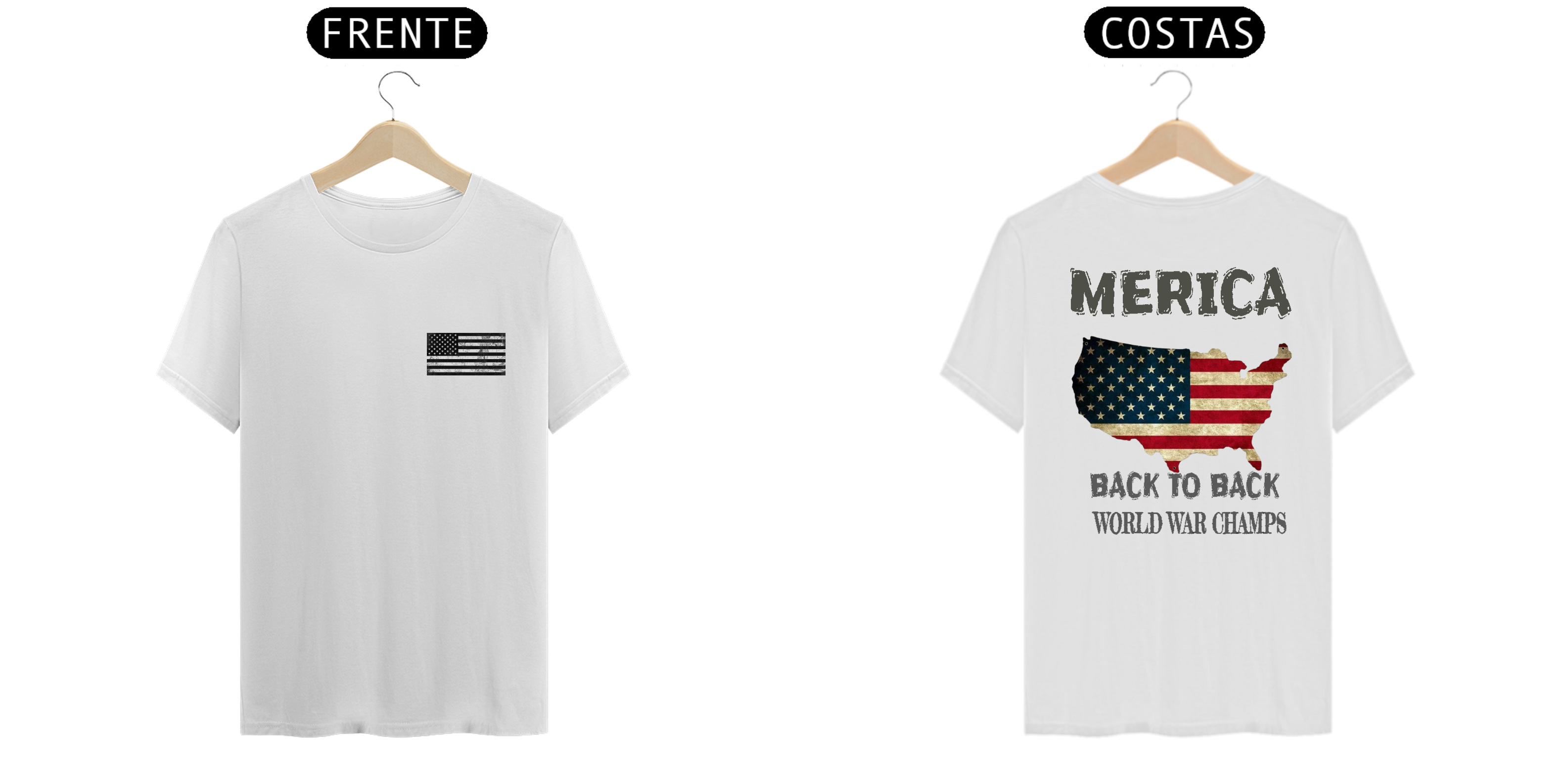 Nome do produto: CAMISA MASCULINA ESTADOS UNIDOS FABRICIOS 