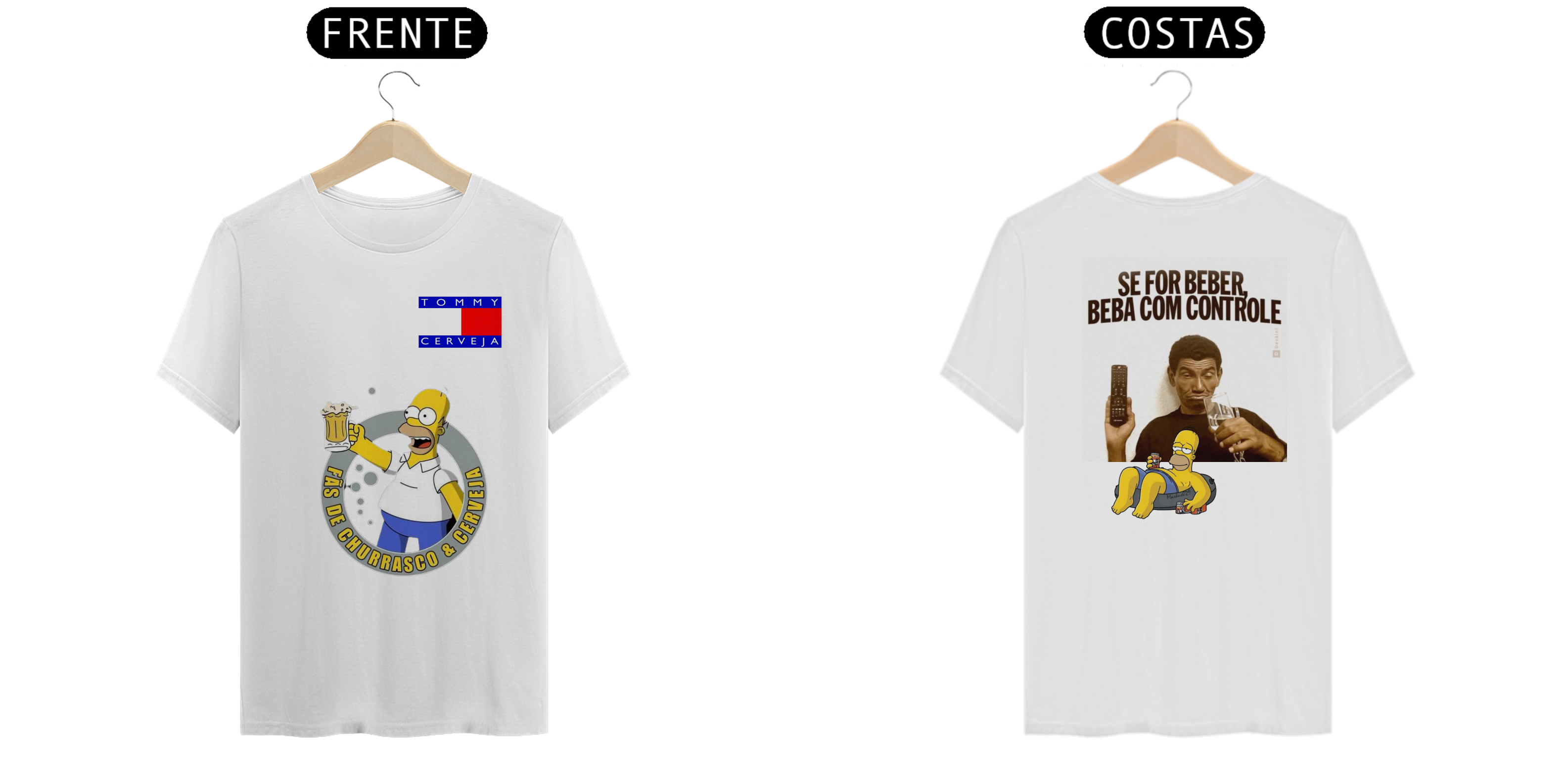 Nome do produto: CAMISA MASCULINA TOMMY CERVEJA