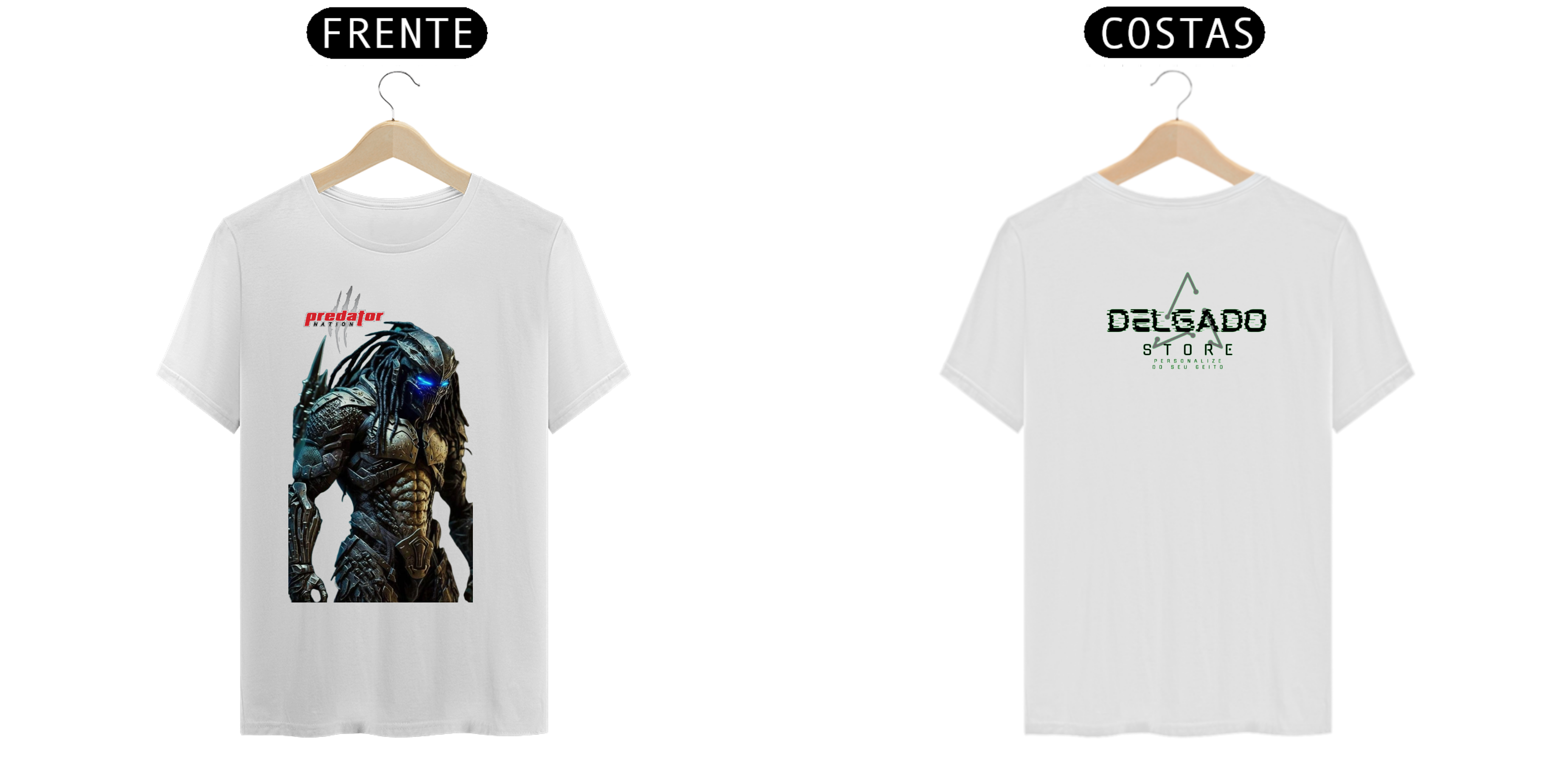 Nome do produto: CAMISA MASCULINA O PREDADOR ALFA