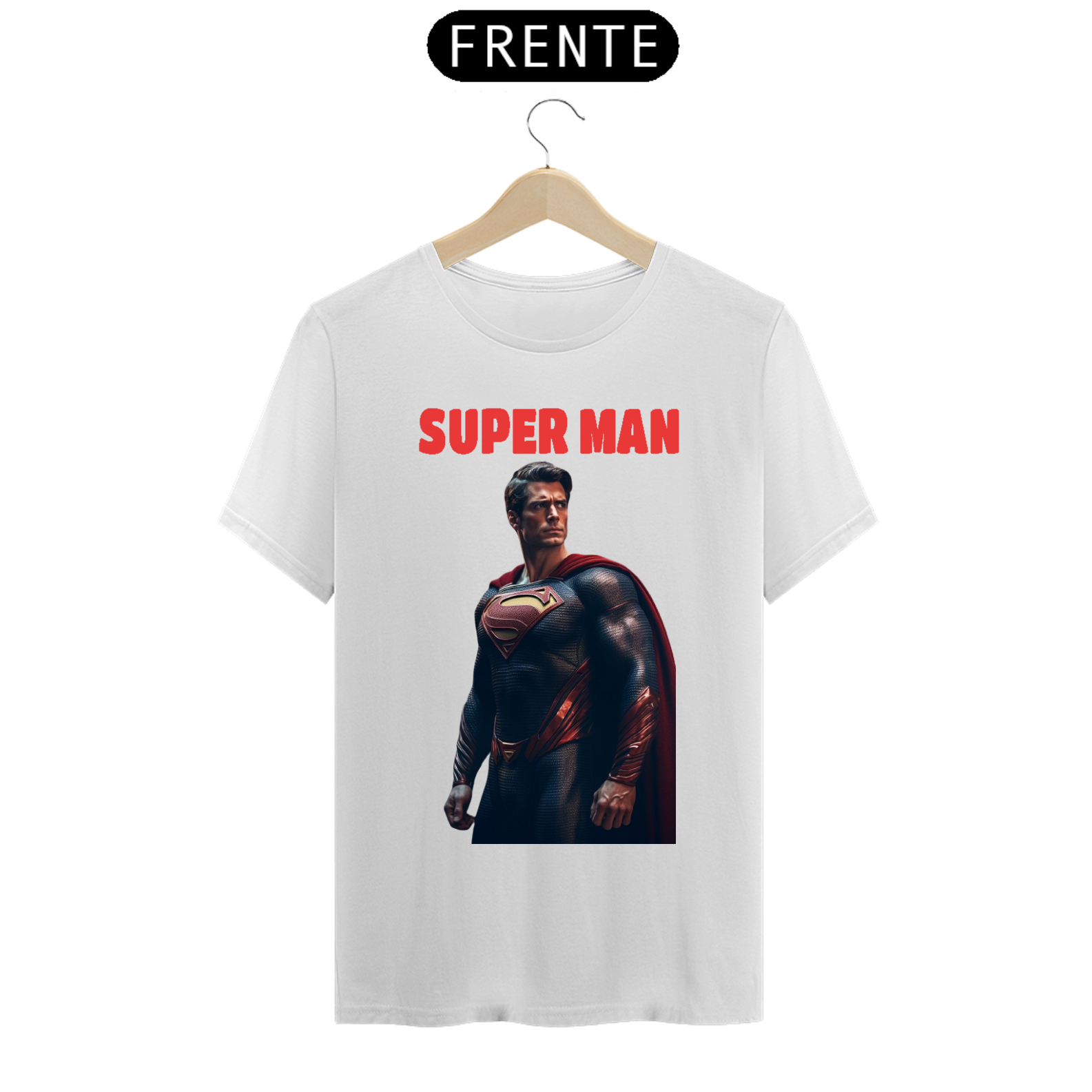 Nome do produto: CAMISA MASCULINA SUPER MAN