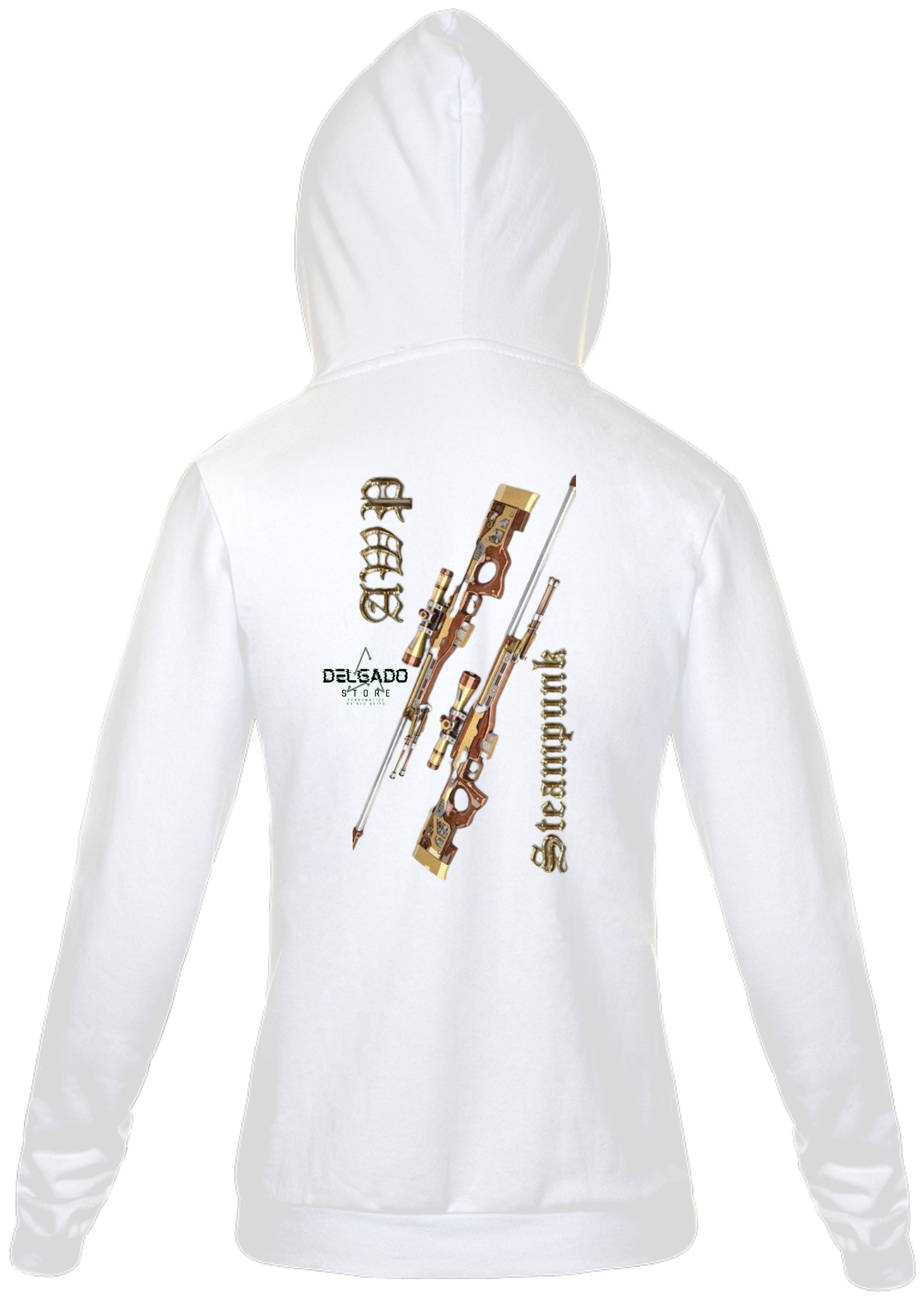 Nome do produto: Moletom Unissex Sniper Gold