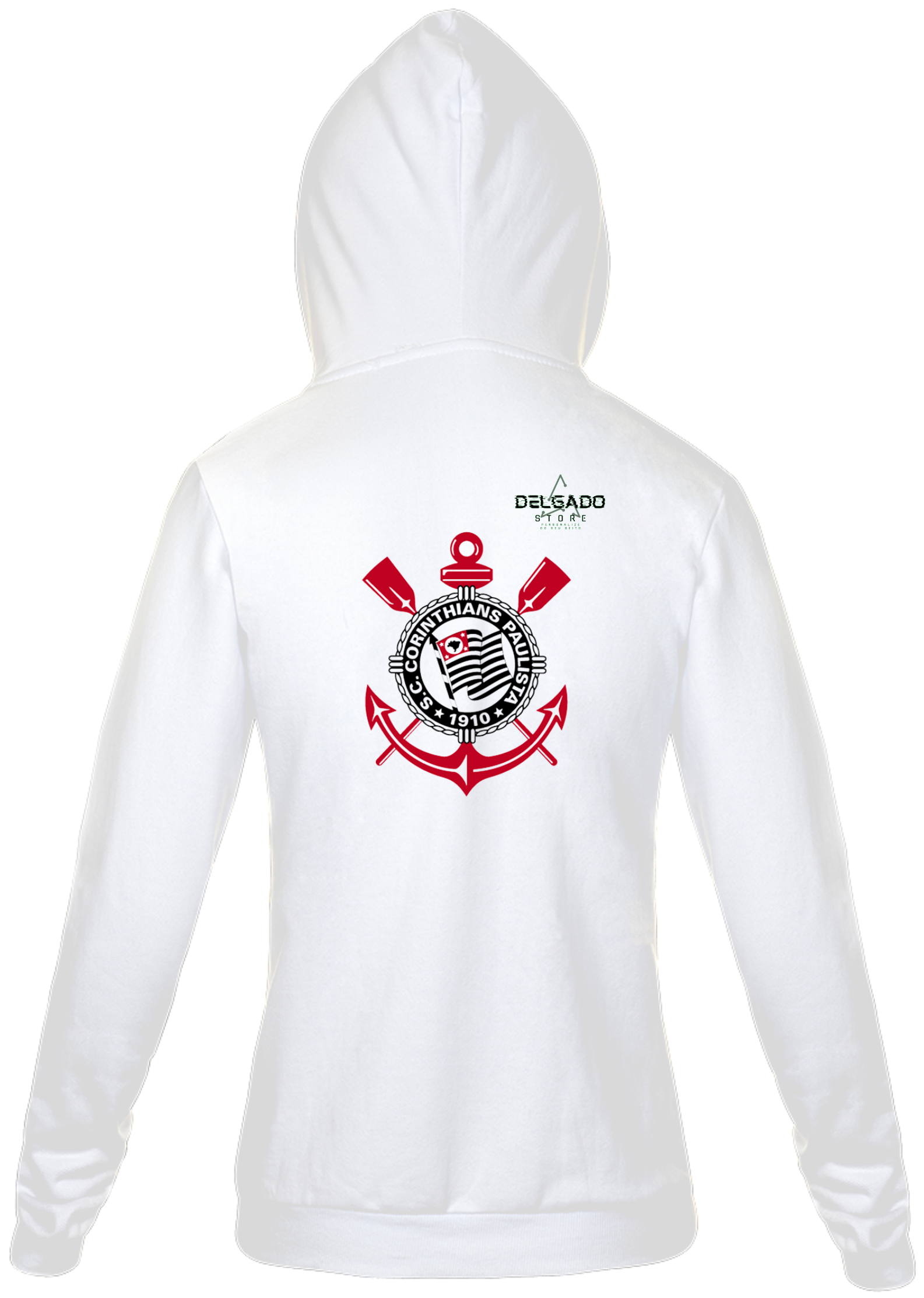 Nome do produto: MOLETOM UNISSEX CORINTHIANS