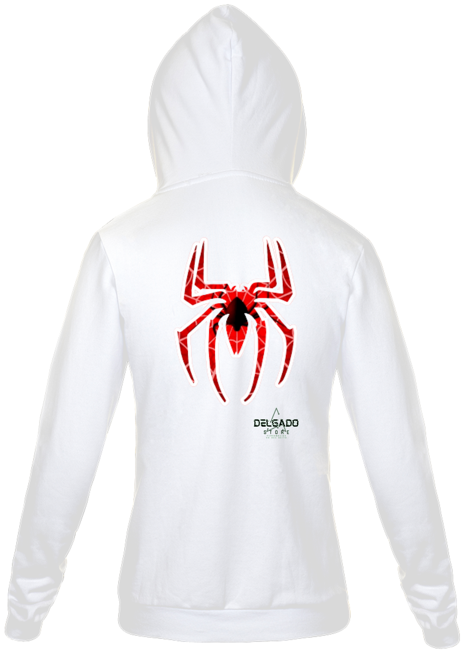 Nome do produto: MOLETOM UNISSEX ARANHA