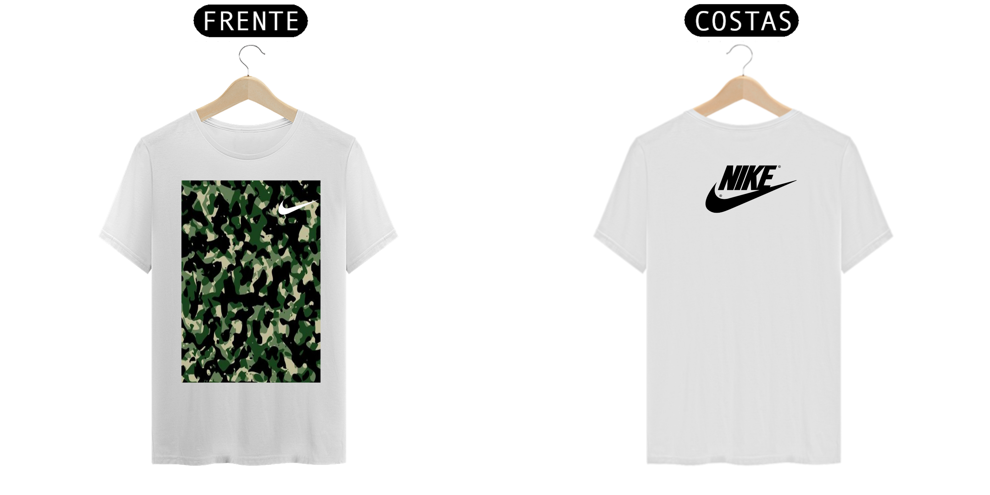Nome do produto: CAMISA NIKE CAMUFLADA