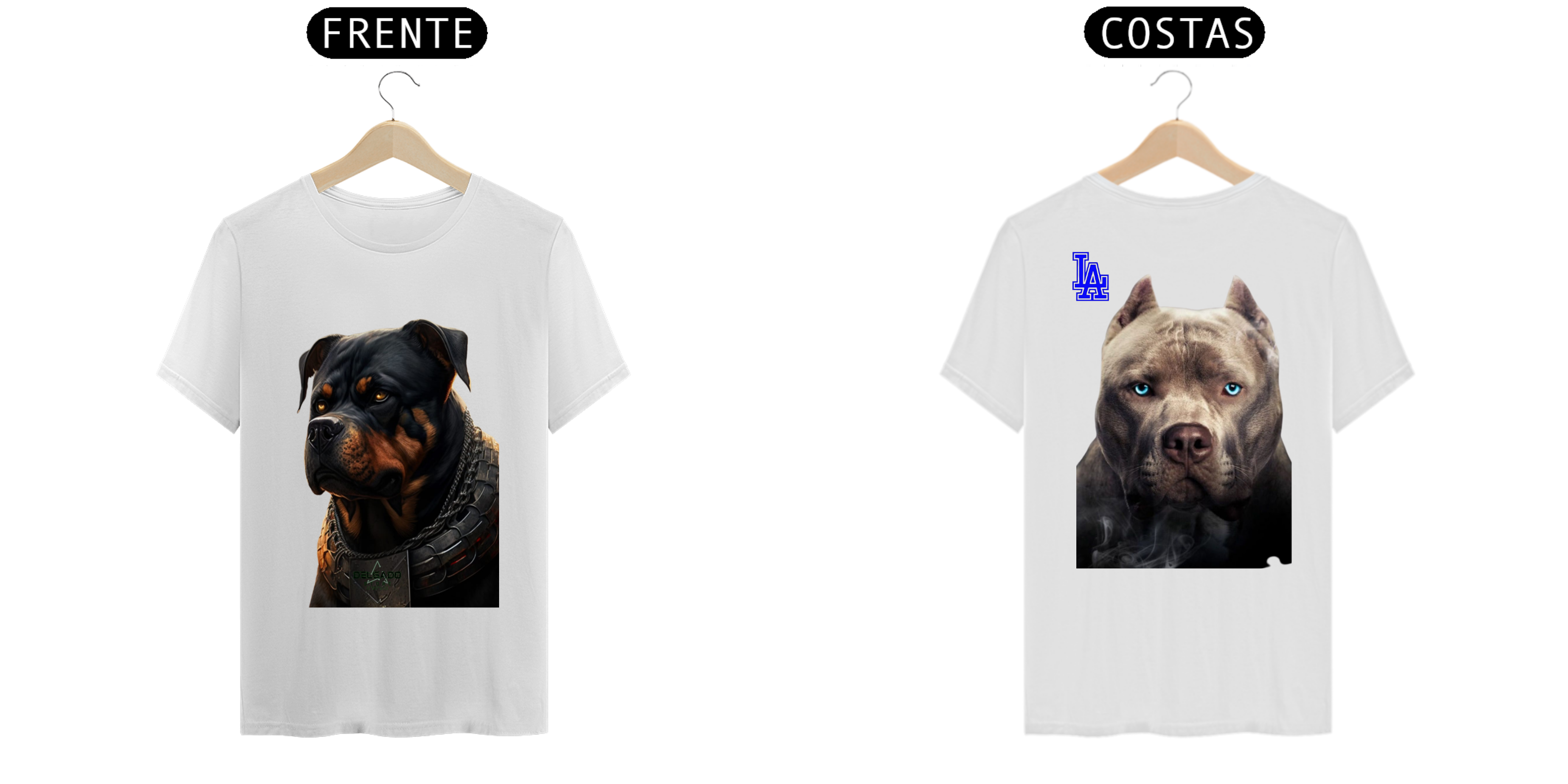 Nome do produto: CAMISA LOUCOS POR DOG 