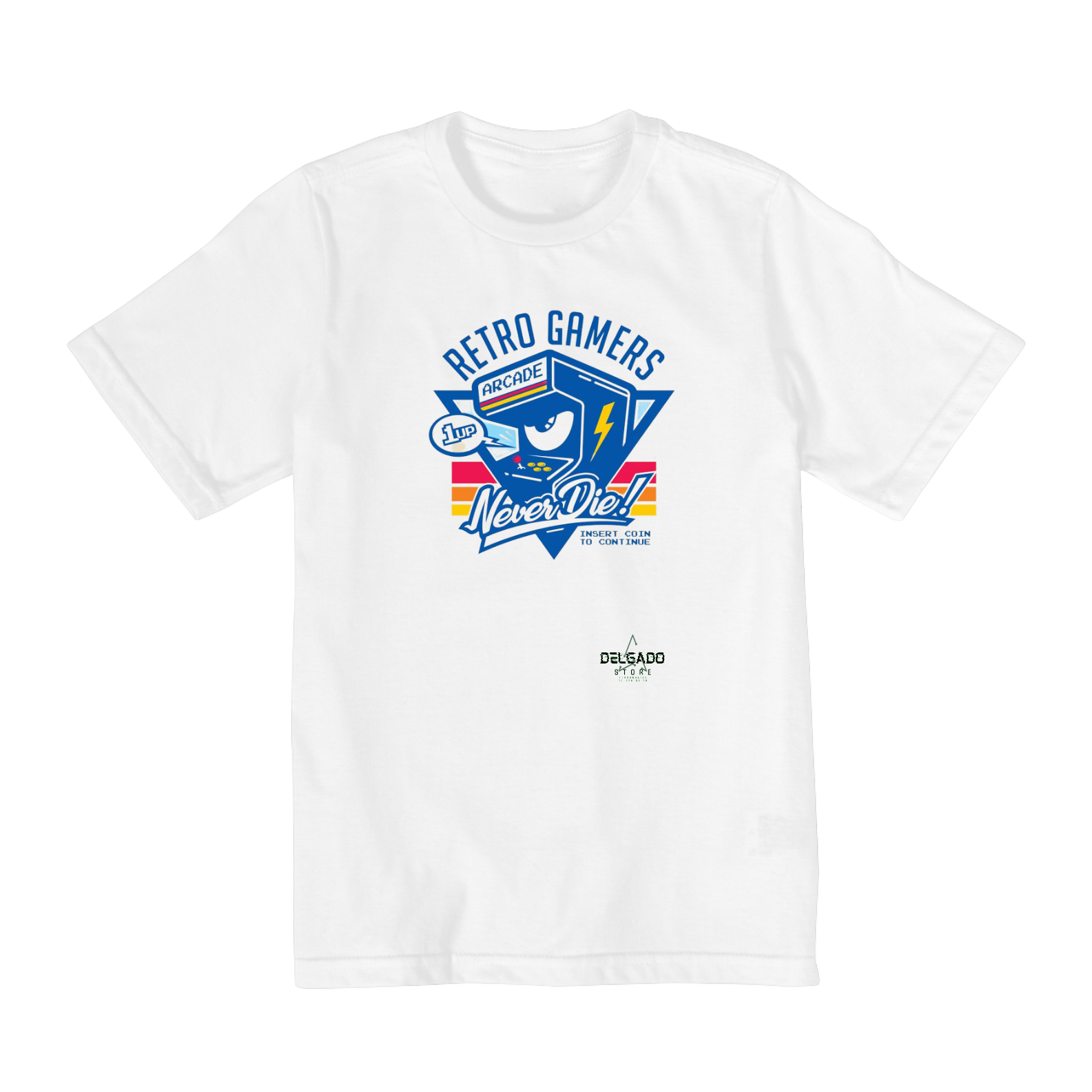 Nome do produto: CAMISA INFANTIL GAMER STORE (10 A 14)
