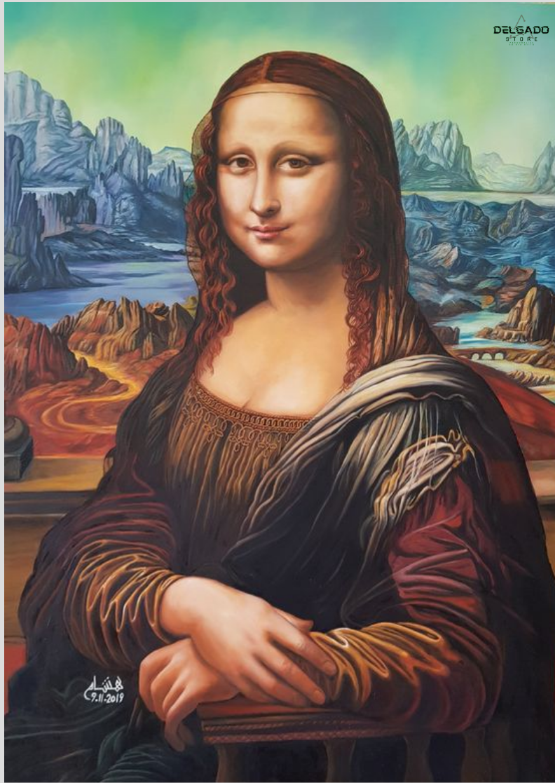 Nome do produto: POSTER MONA LISA 