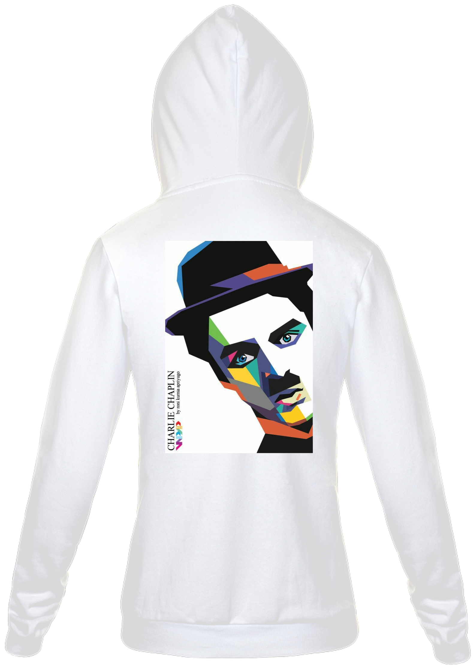 Nome do produto: MOLETOM PERSONALIZADO CHARLIE CHAPLIN 