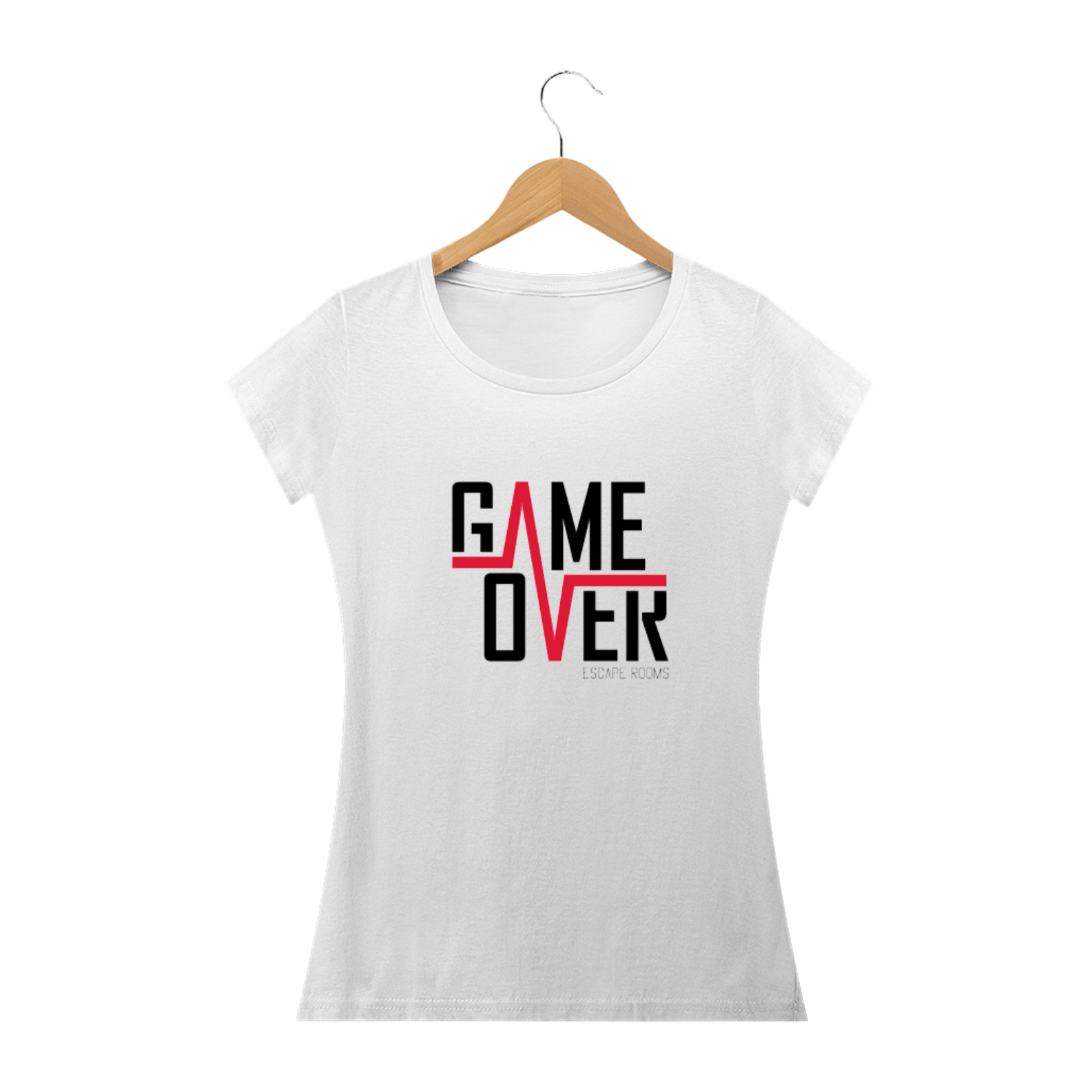 Nome do produto: CAMISA PERSONALIZADA GAME OVER 