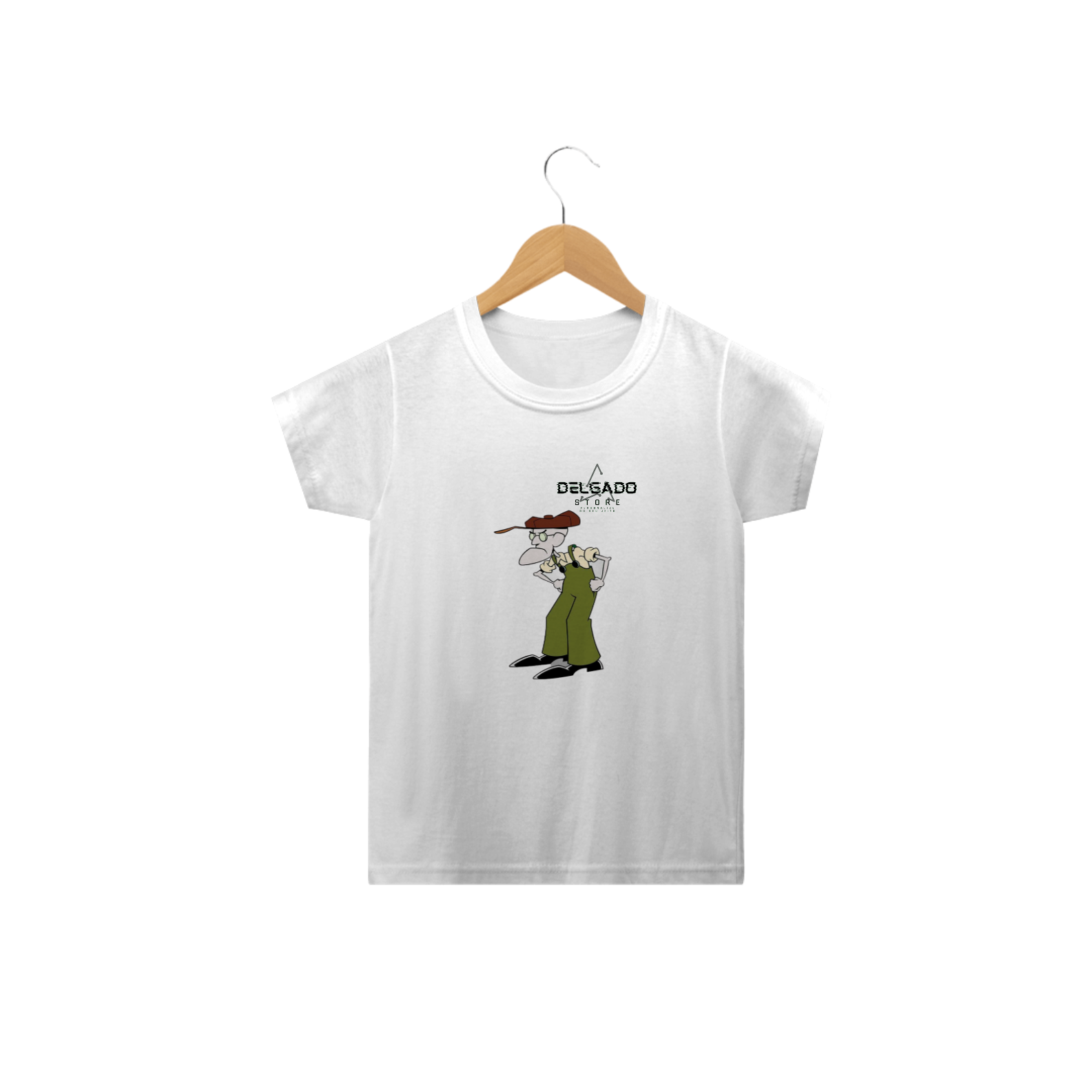 Nome do produto: CAMISA INFANTIL EUSTÁCIO RESMUNGÃO (2 A 8)