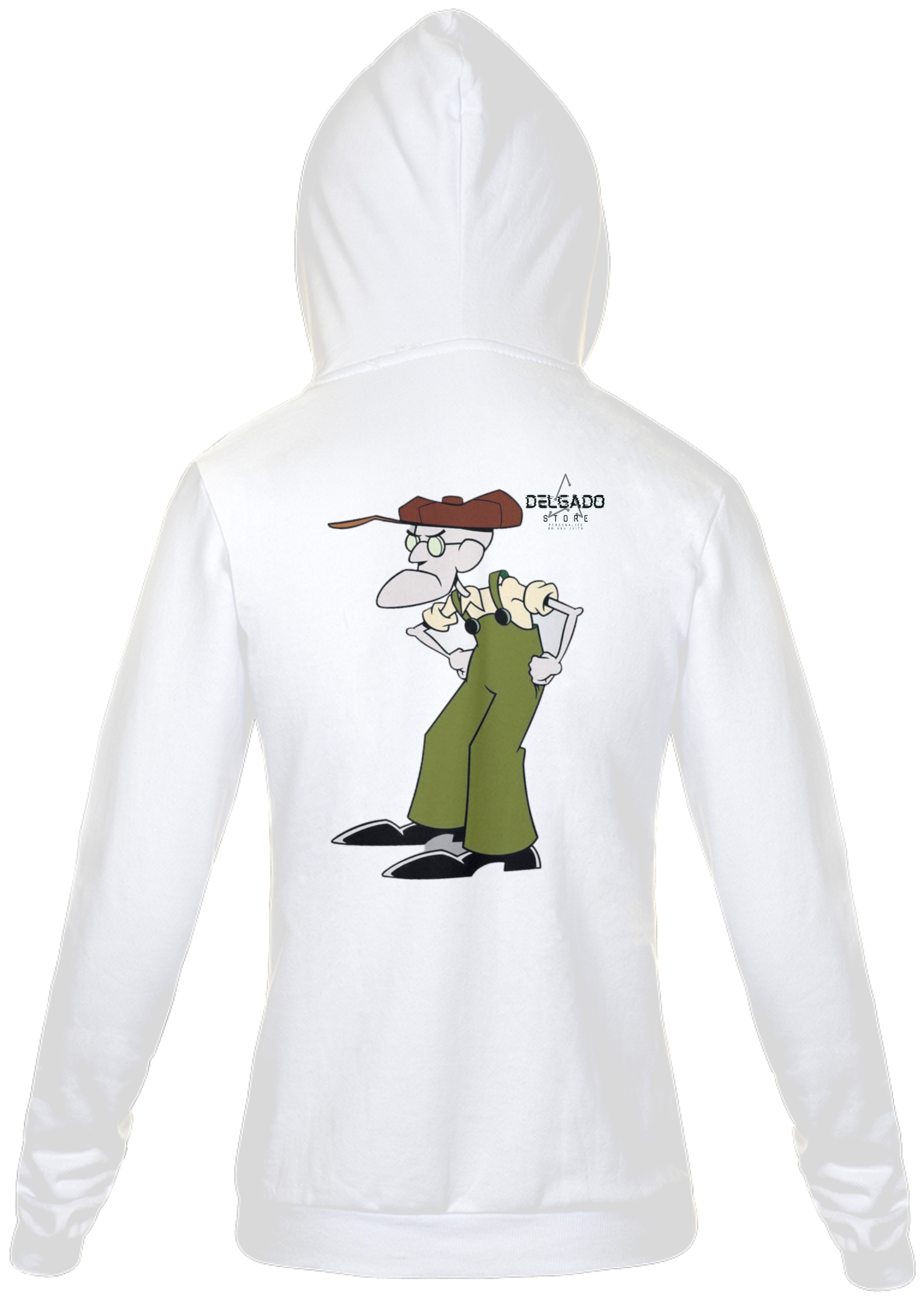 Nome do produto: MOLETOM PERSONALIZADO EUSTÁCIO RESMUNGÃO STORE 