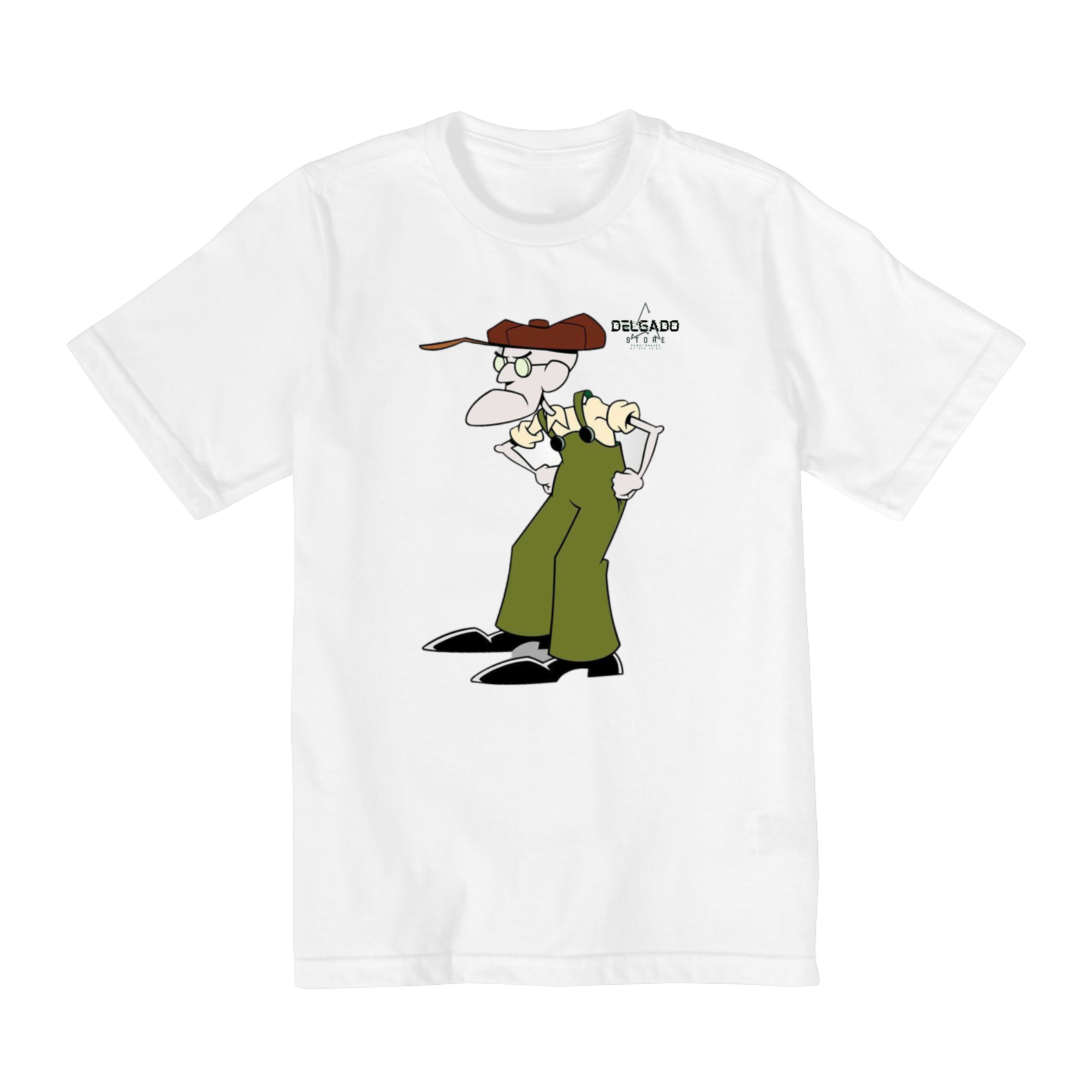 Nome do produto: CAMISA INFANTIL EUSTÁCIO RESMUNGÃO (10 A 14)