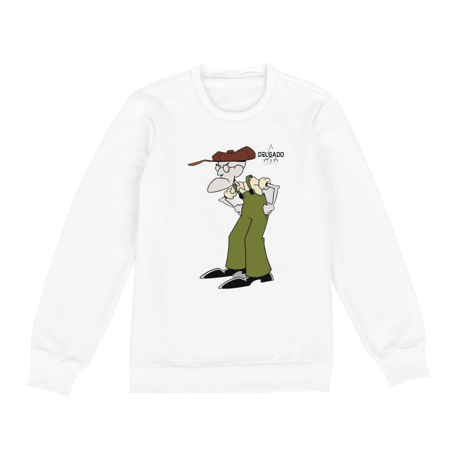 Nome do produto: MOLETOM UNISSEX EUSTÁCIO RESMUNGÃO STORE 