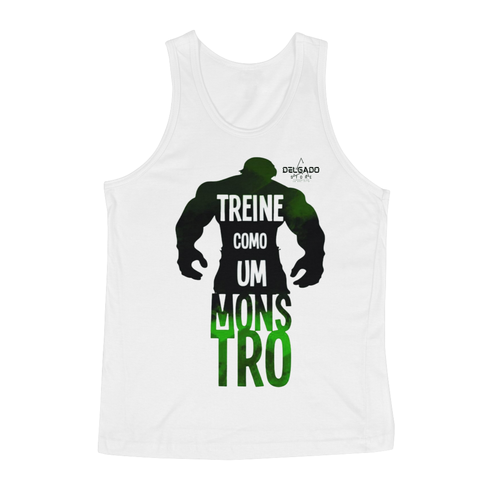 Nome do produto: REGATA MASCULINA MONSTRO SINISTRO 