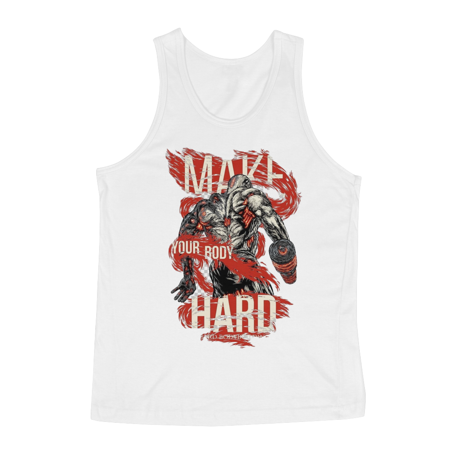 Nome do produto: REGATA PERSONALIZADA MAKE HARD 