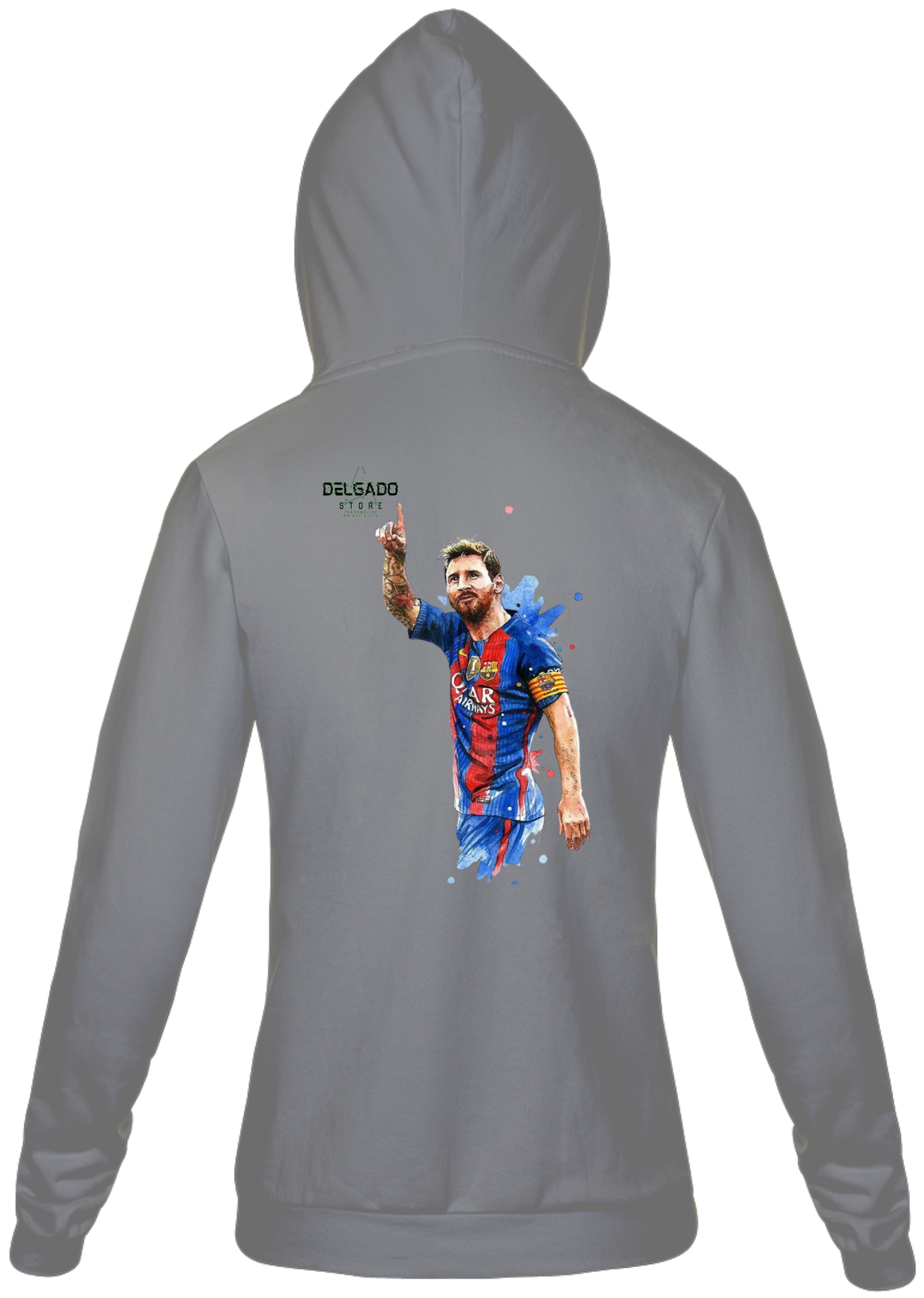 Nome do produto: MOLETOM UNISSEX MESSI STORE