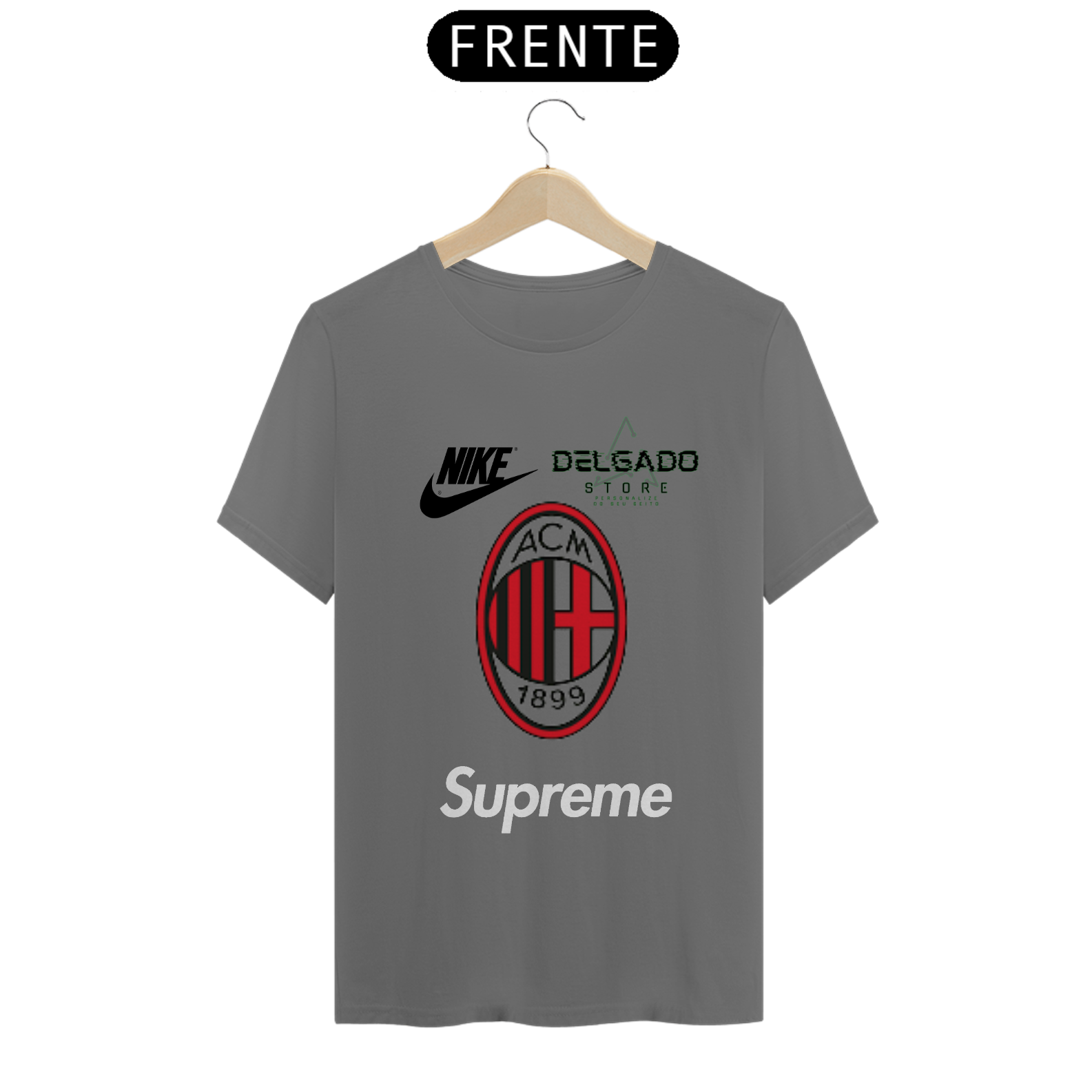 Nome do produto: CAMISA MASCULINA DO MILAN