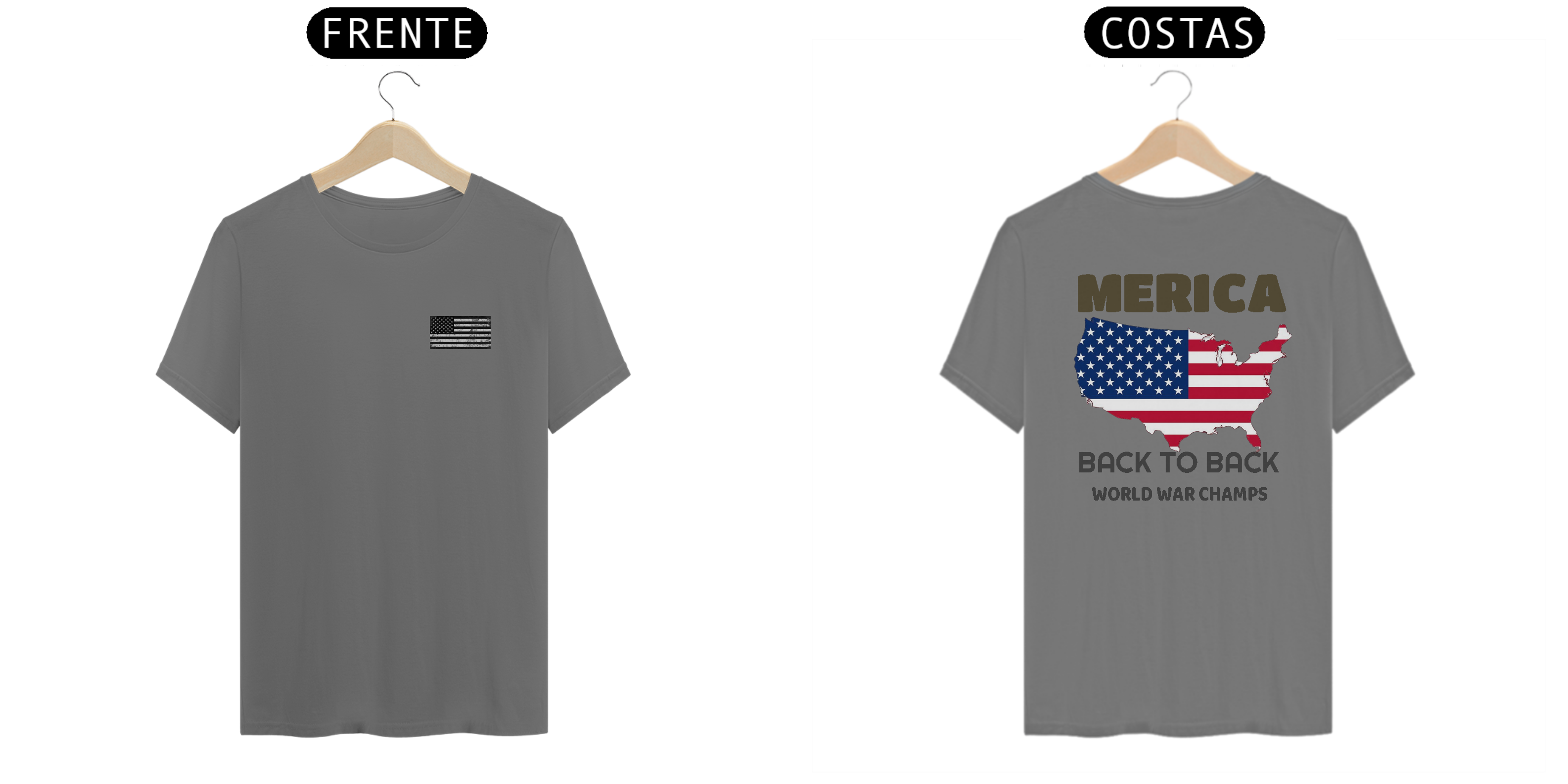 Nome do produto: CAMISA EUA PREMIUM FABRICIOS 