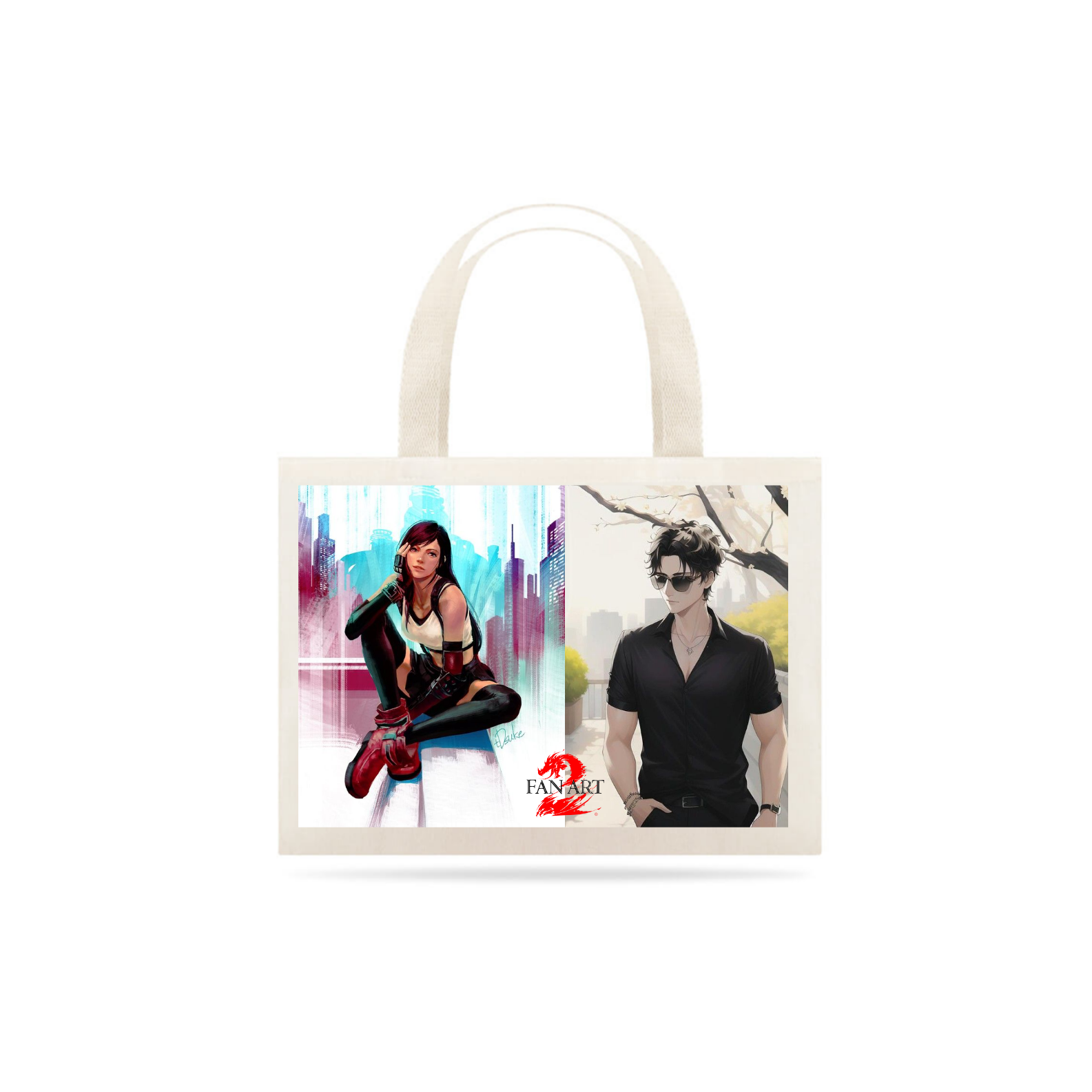 Nome do produto: SACOLA GRANDE FAN ART