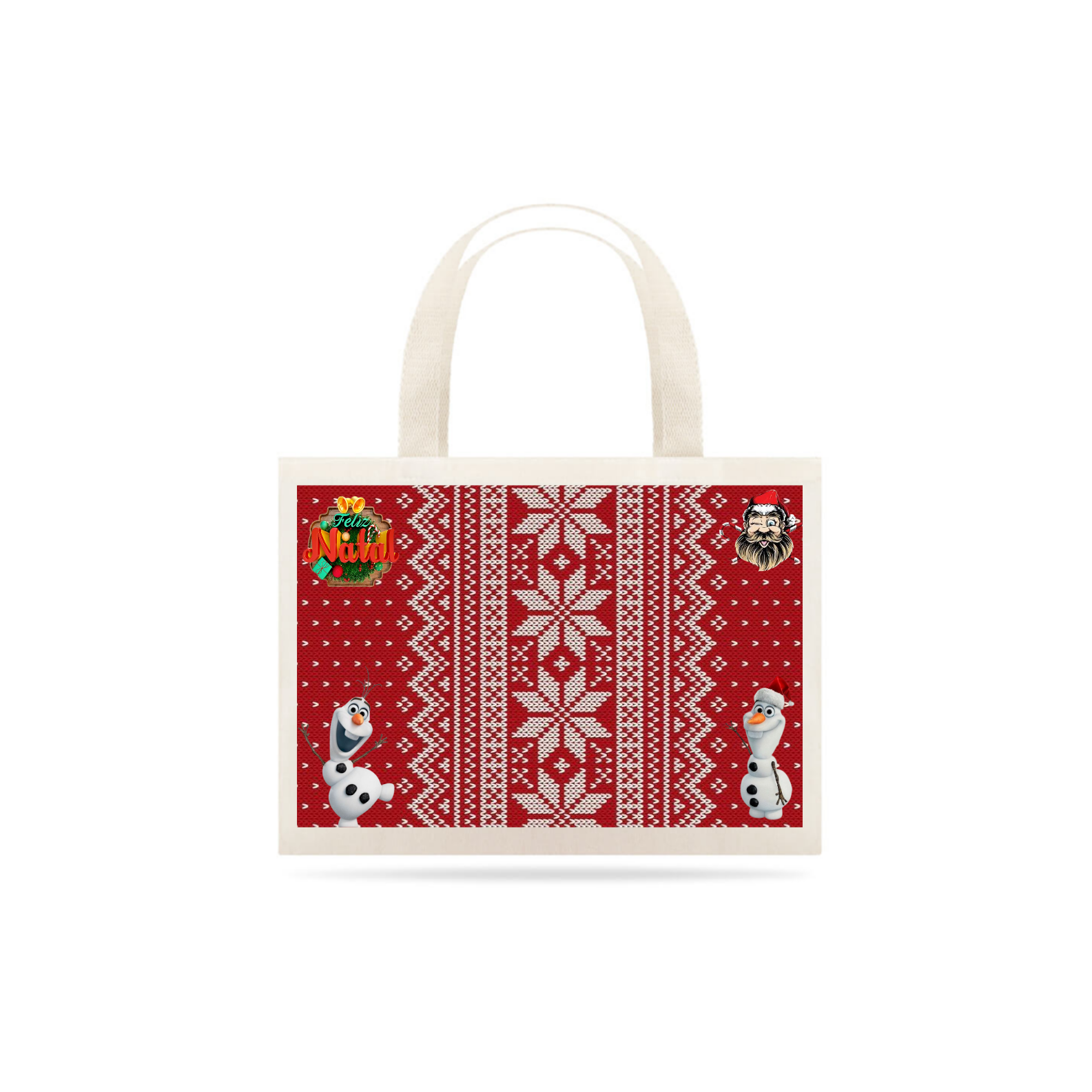 Nome do produto: SACOLA GRANDE DO NATAL