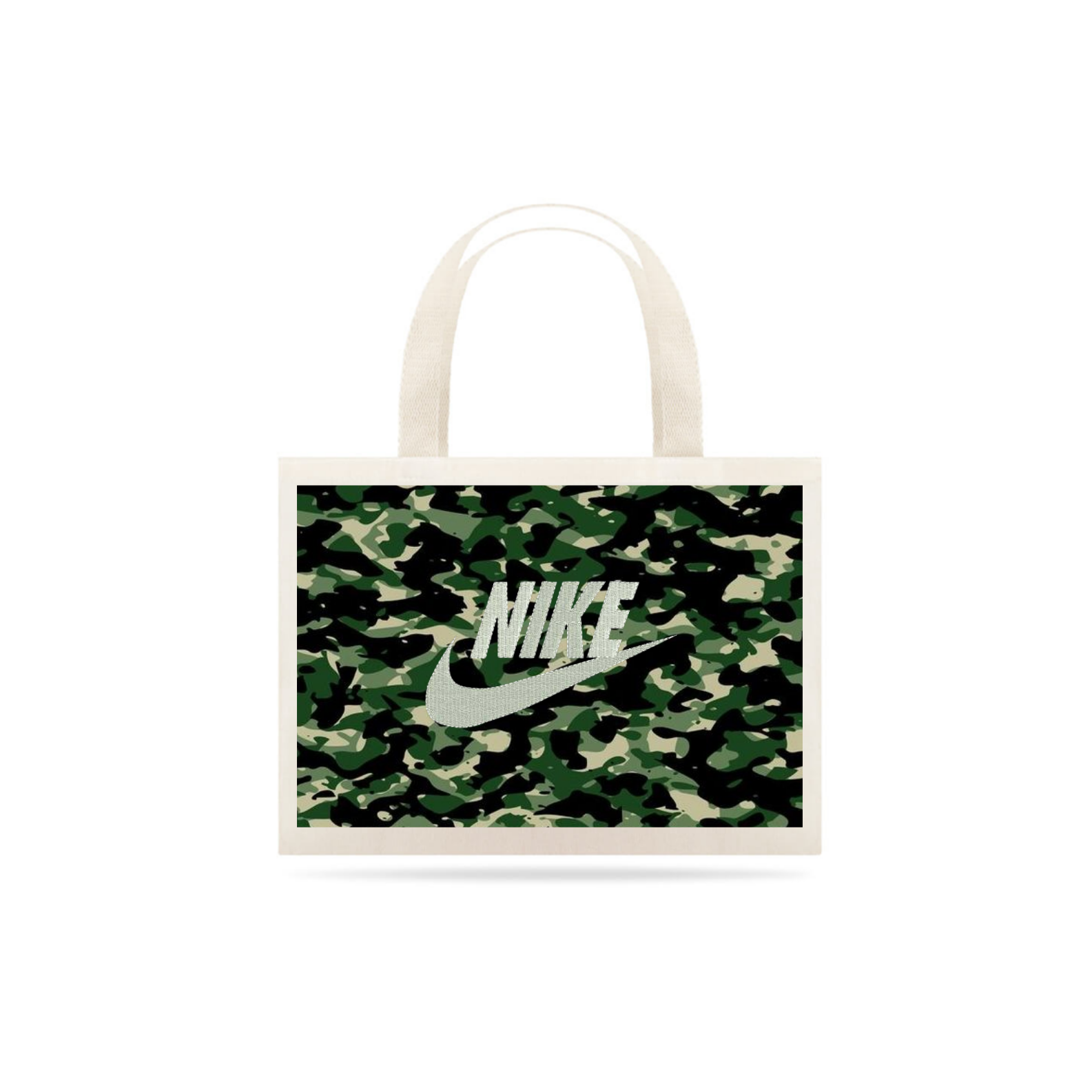 Nome do produto: SACOLA GRANDE TECIDO CAMUFLADO NIKE