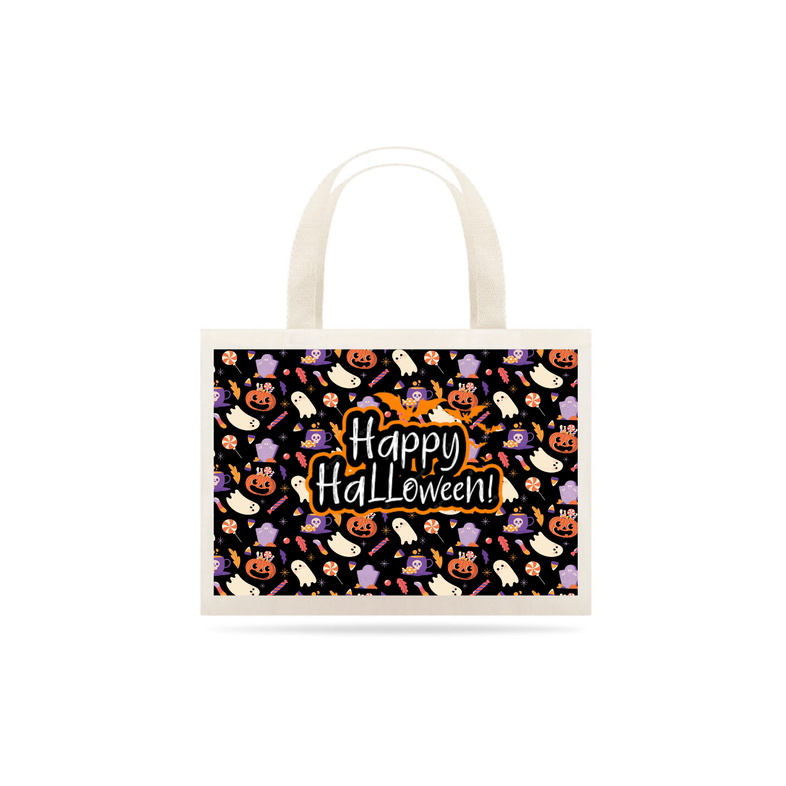 Nome do produto: SACOLA GRANDE HALLOWEEN ALFA 