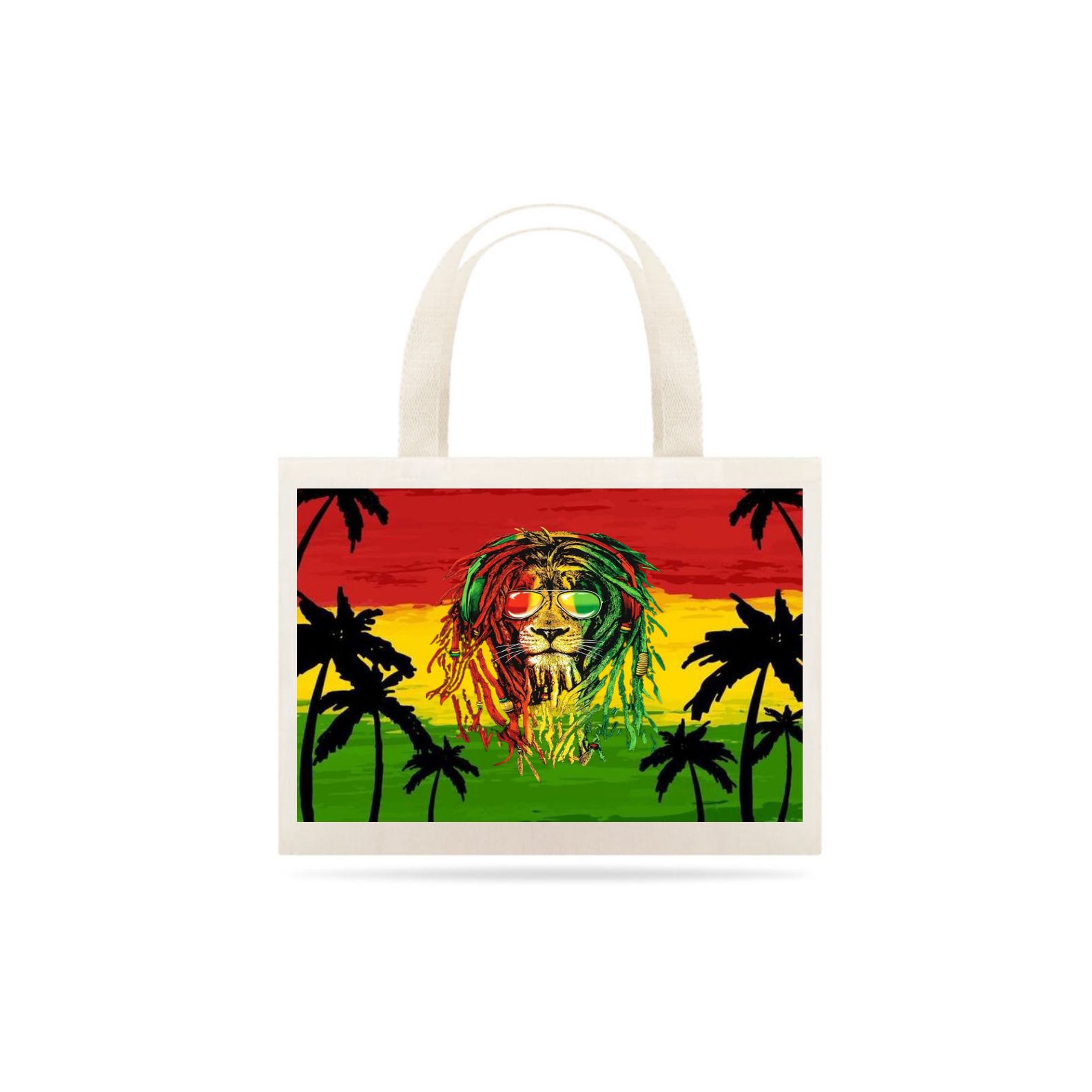 Nome do produto: SACOLA GRANDE BOB MARLEY 