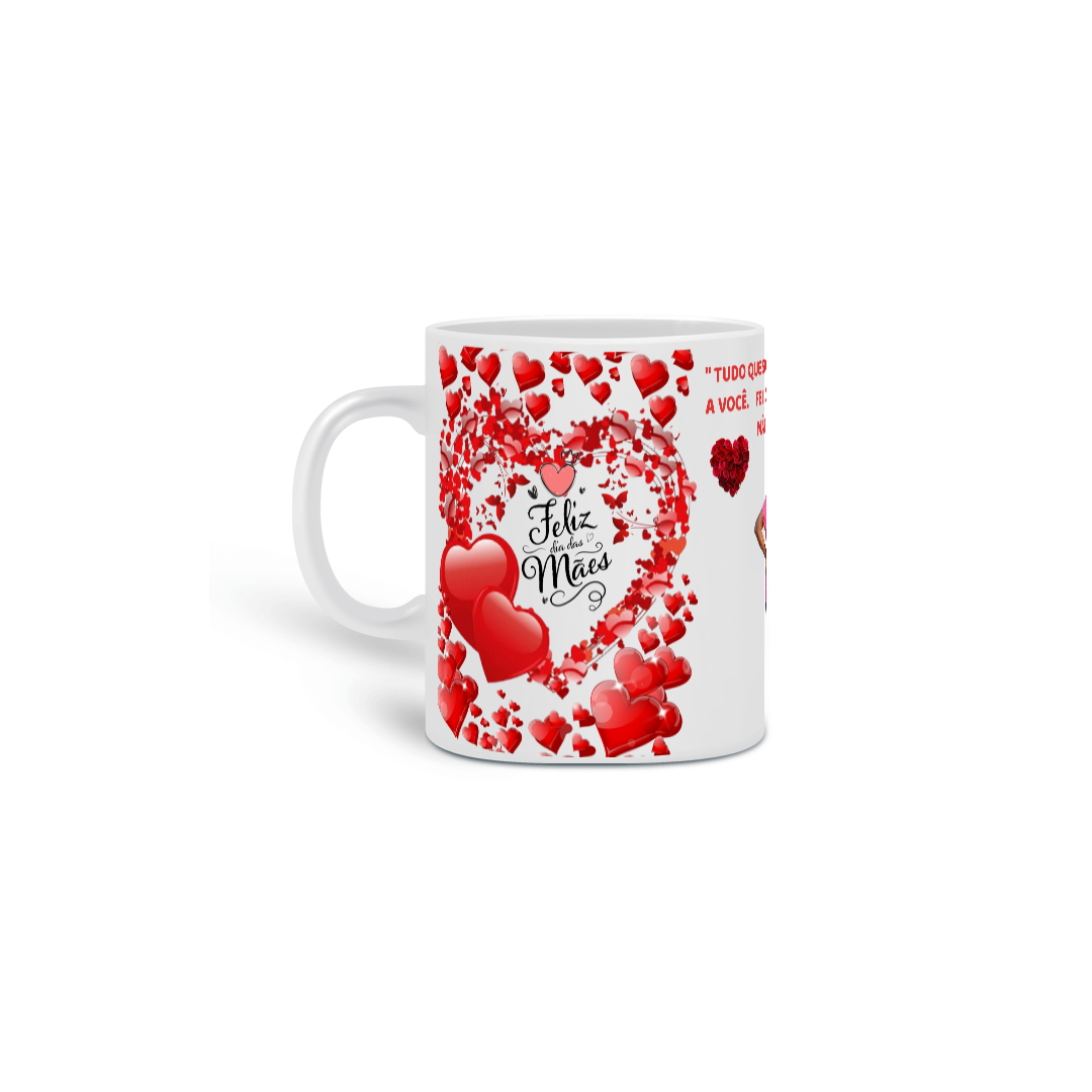 Nome do produto: CANECA  DIA DAS MÃES