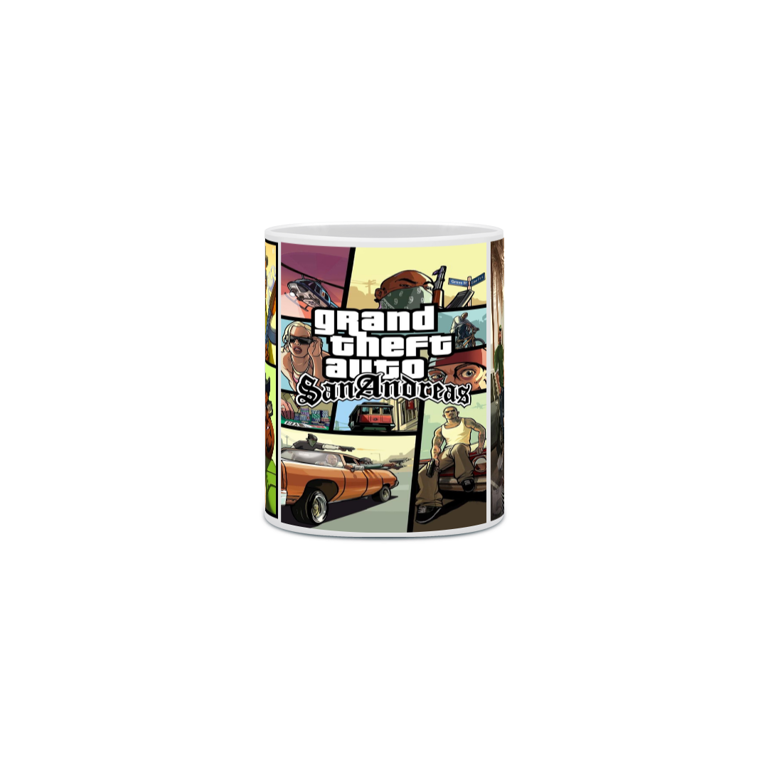 Nome do produto: CANECA GTA SAN ANDREAS